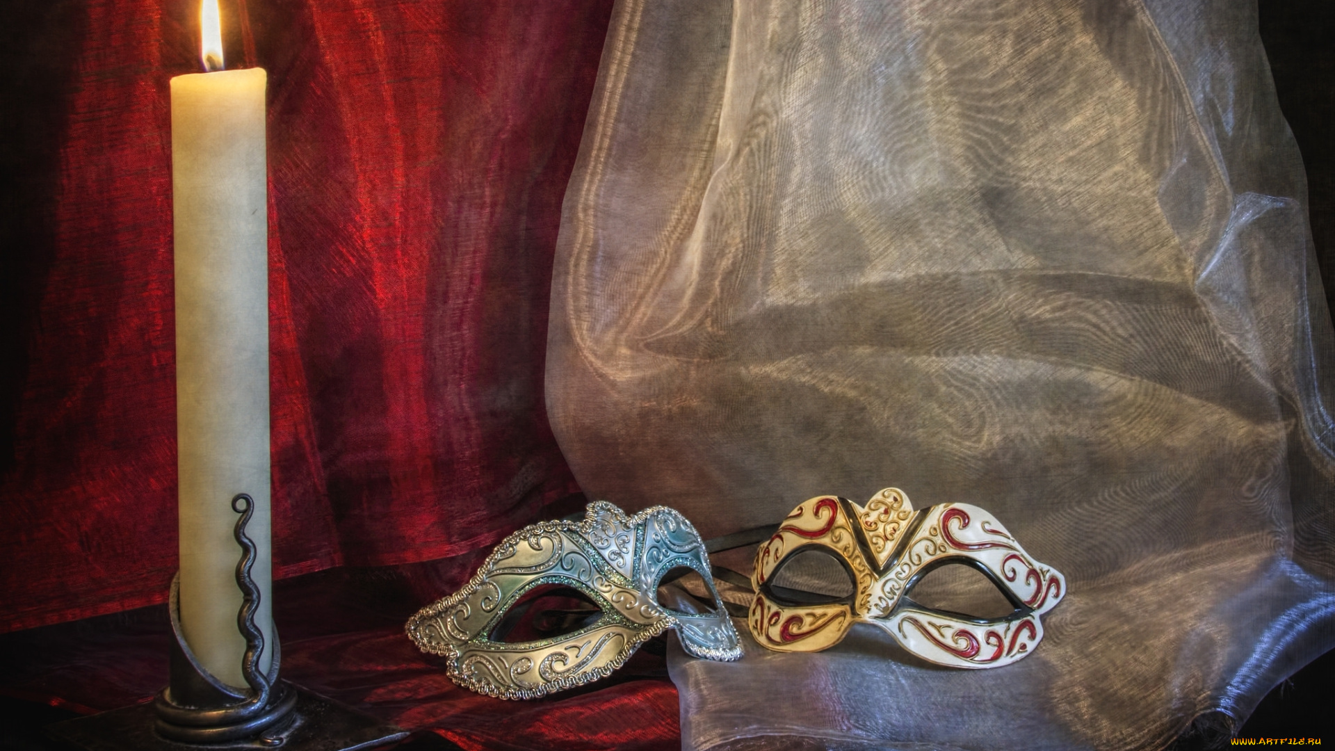 разное, маски, , карнавальные, костюмы, штора, свеча