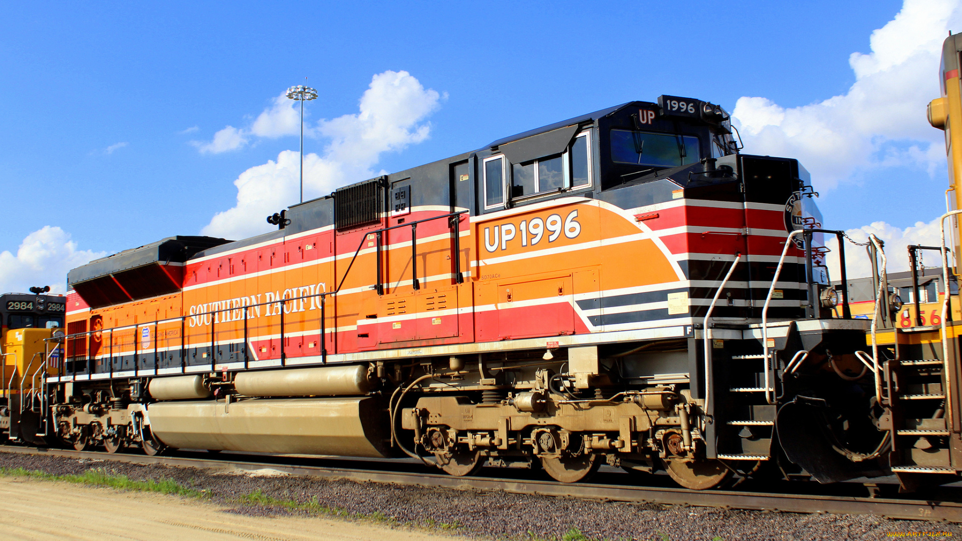 техника, локомотивы, рельсы, дорога, железная, локомотив