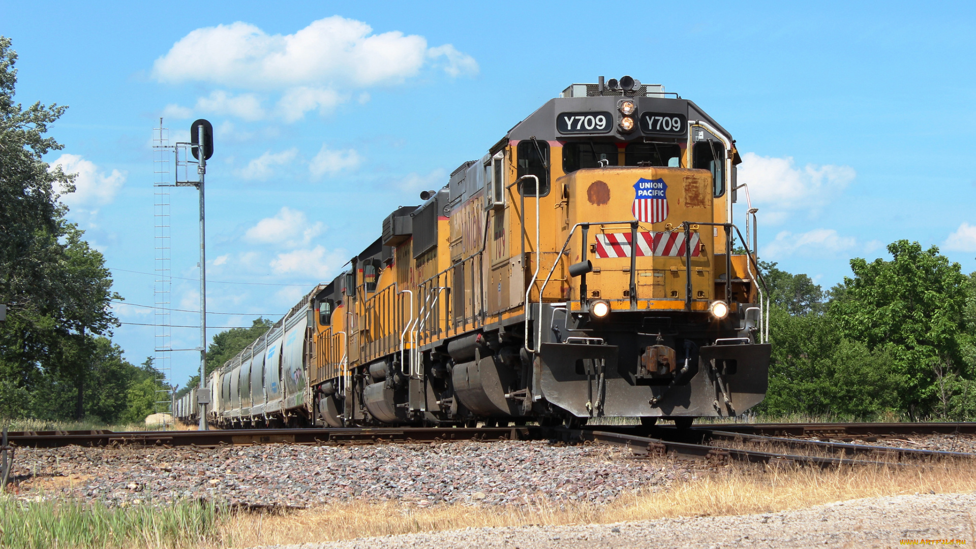 техника, поезда, состав, локомотив, рельсы, дорога, железная