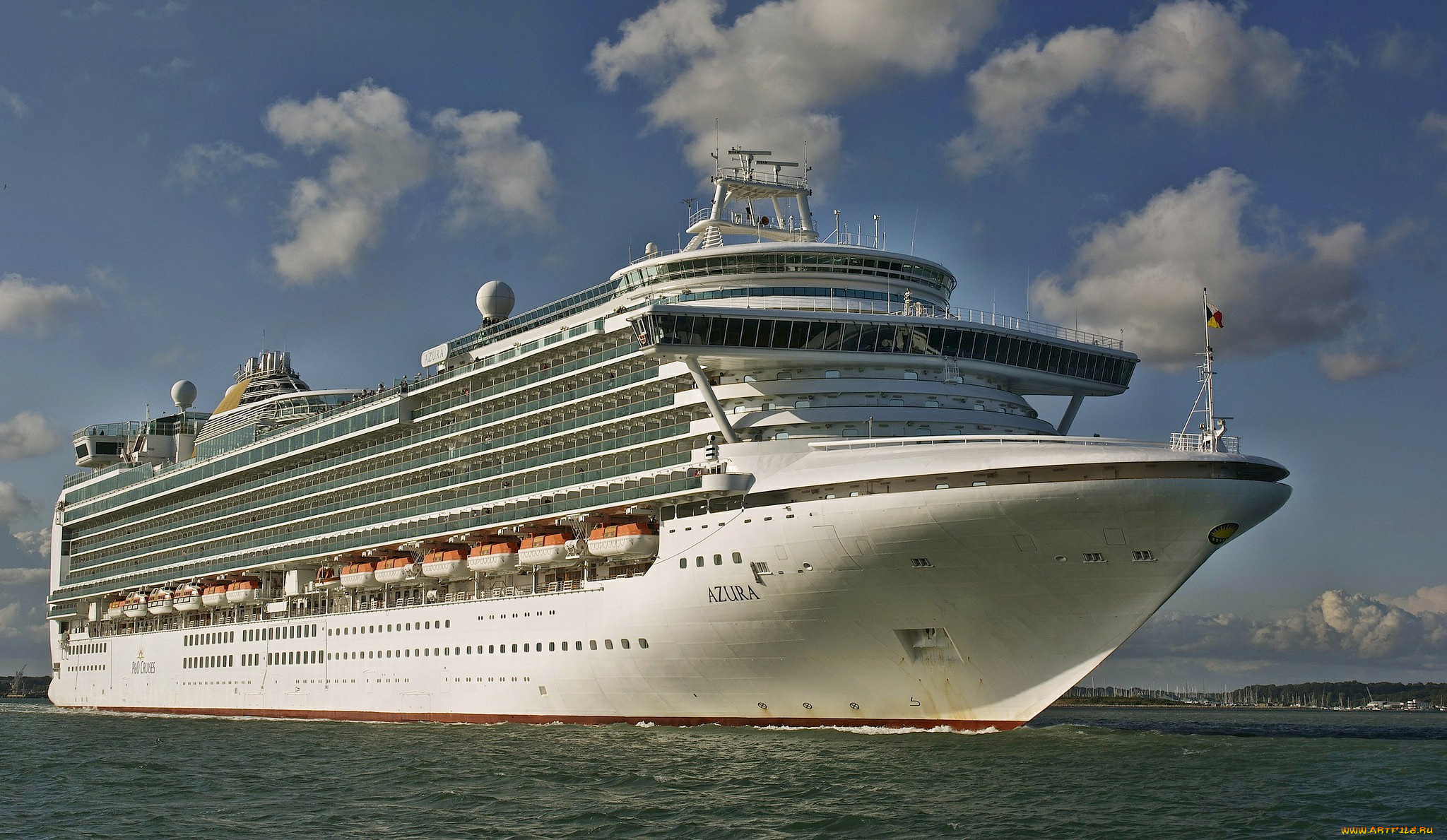 p&o, azura, корабли, лайнеры, круиз, лайнер