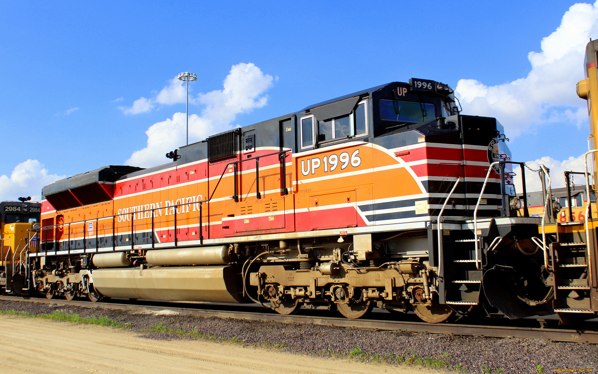 техника, локомотивы, рельсы, дорога, железная, локомотив