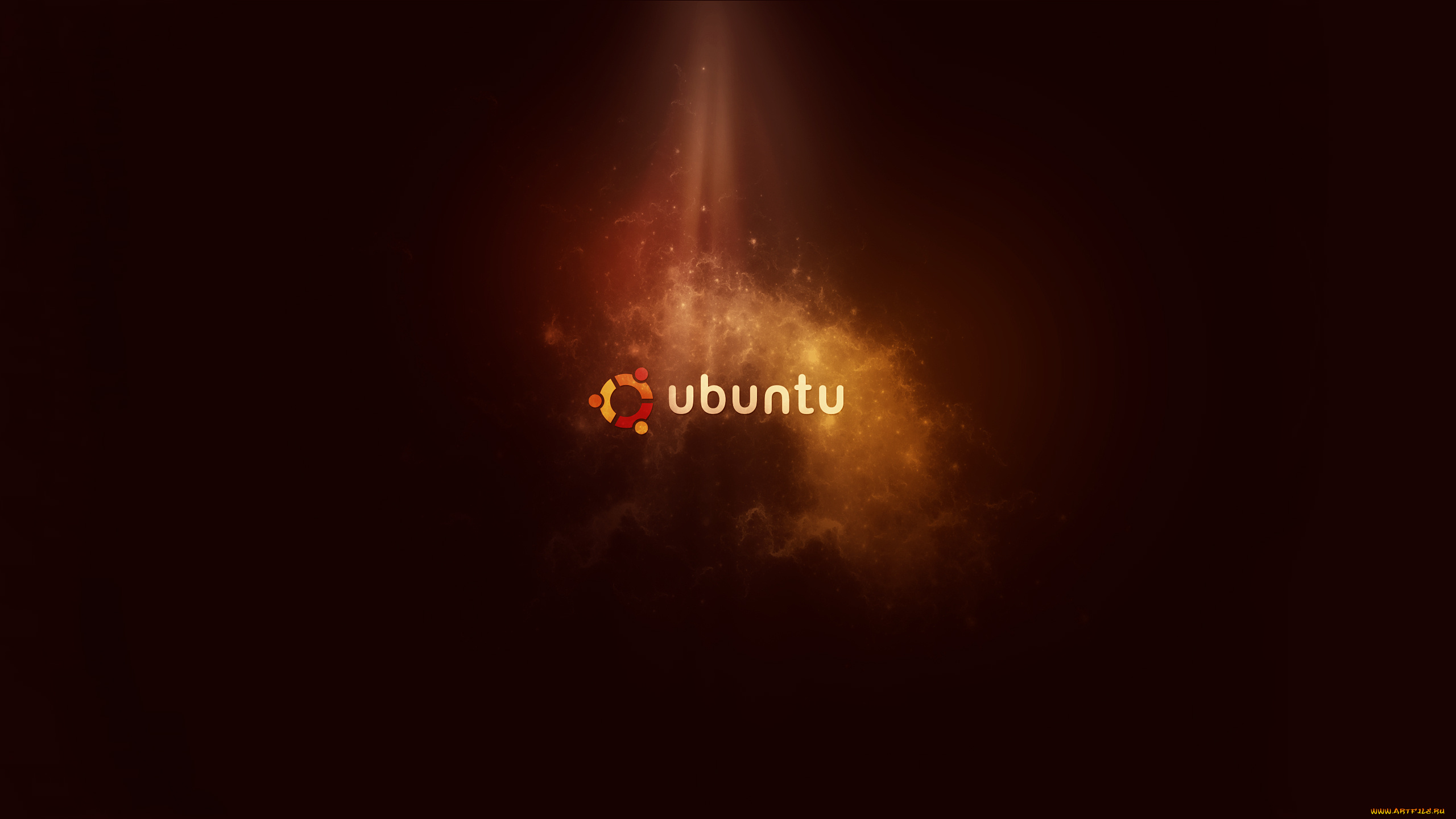 компьютеры, ubuntu, linux, логотип, фон