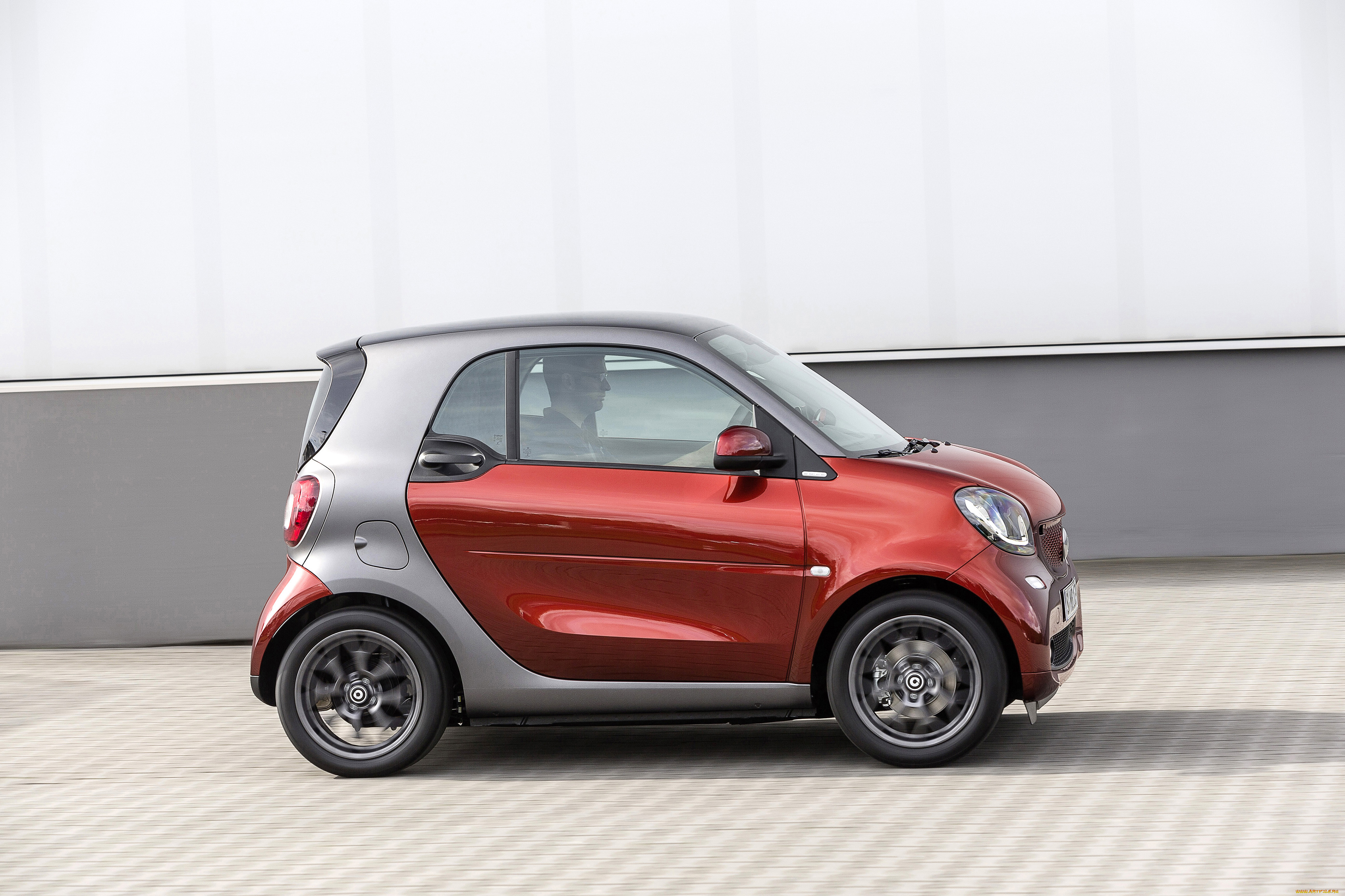 автомобили, smart, c453, brabus, tailor, made, coupе, fortwo, красный, 2014г