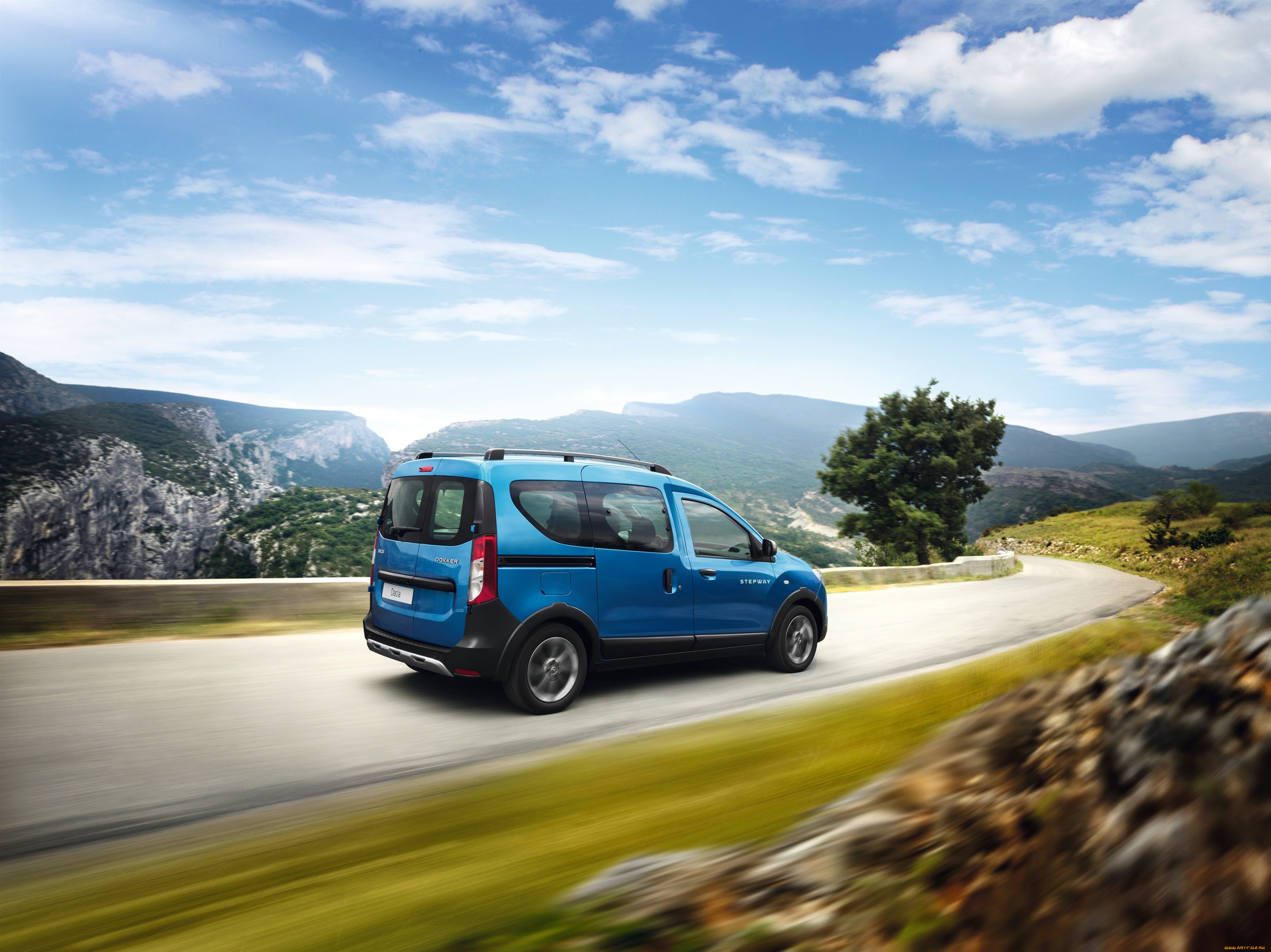автомобили, dacia, синий, stepway, 2014г, dokker
