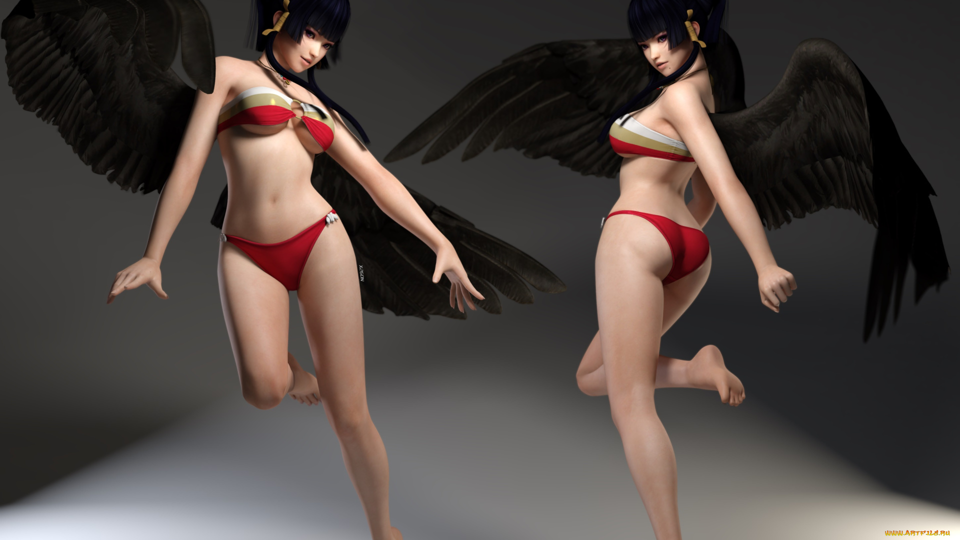 3д, графика, ангел, , angel, фон, взгляд, ангелы, девушки