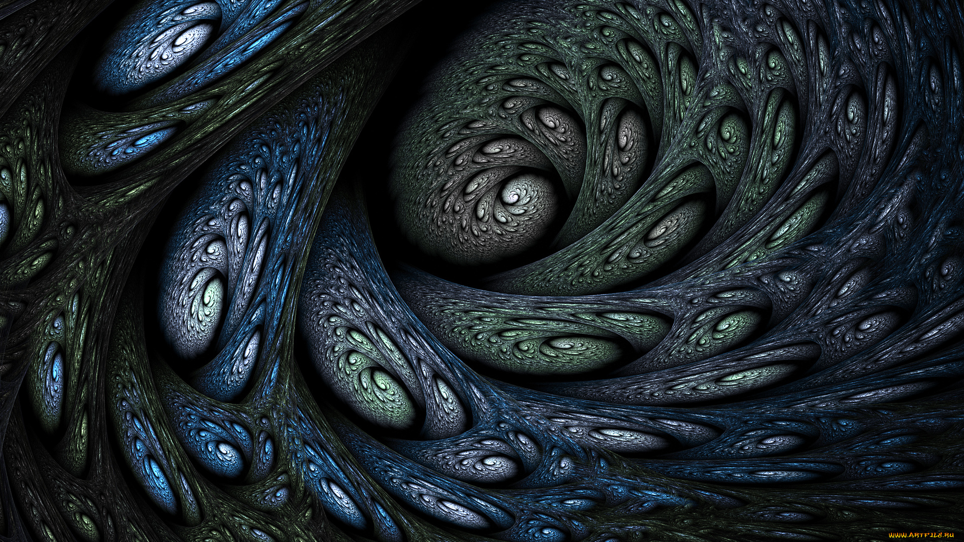 3д, графика, фракталы, , fractal, фон, цвета, узор