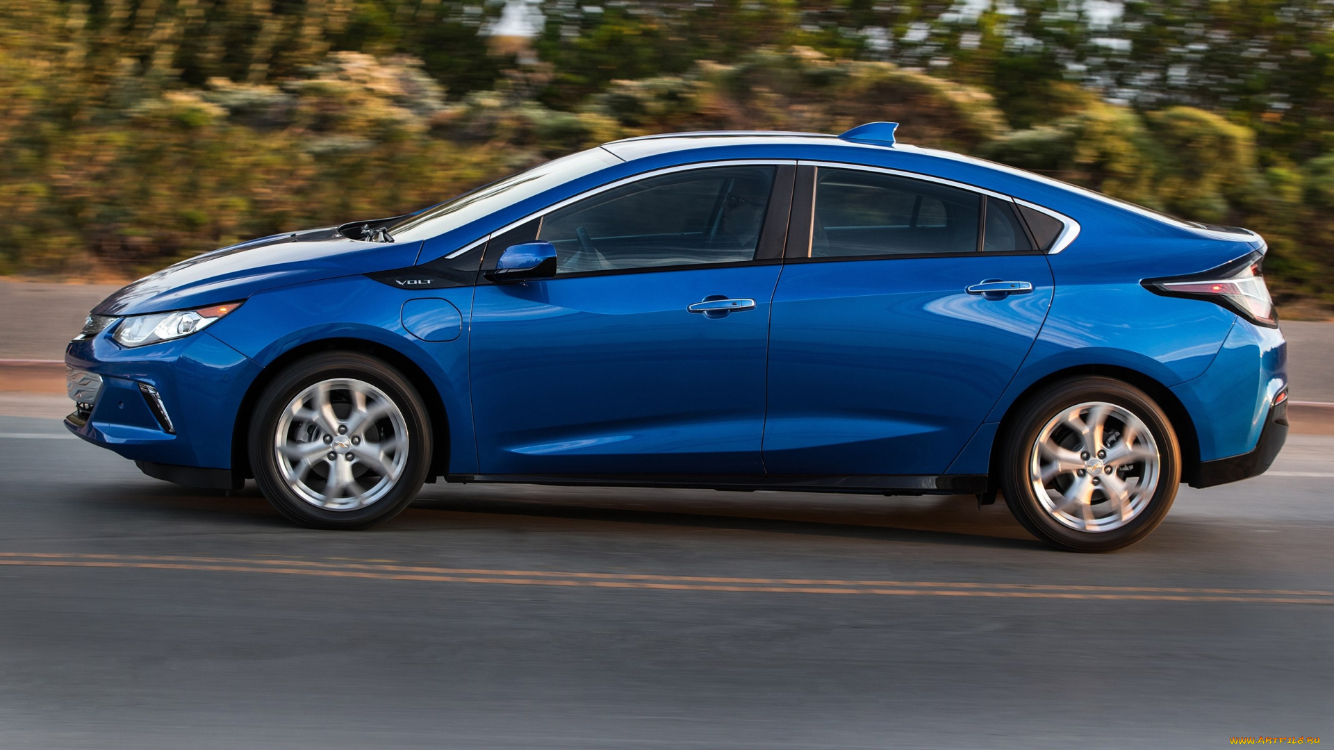 автомобили, chevrolet, 2016, г, volt, синий