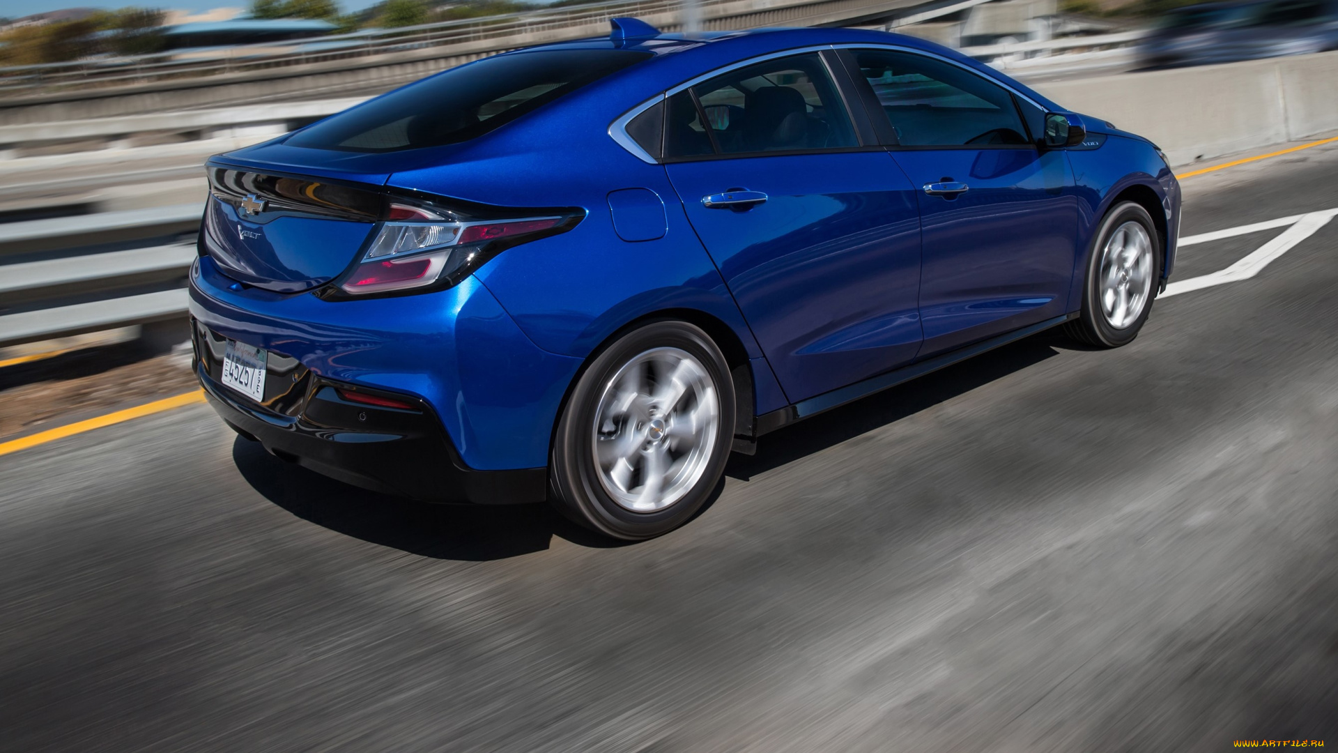 автомобили, chevrolet, 2016, г, volt, синий