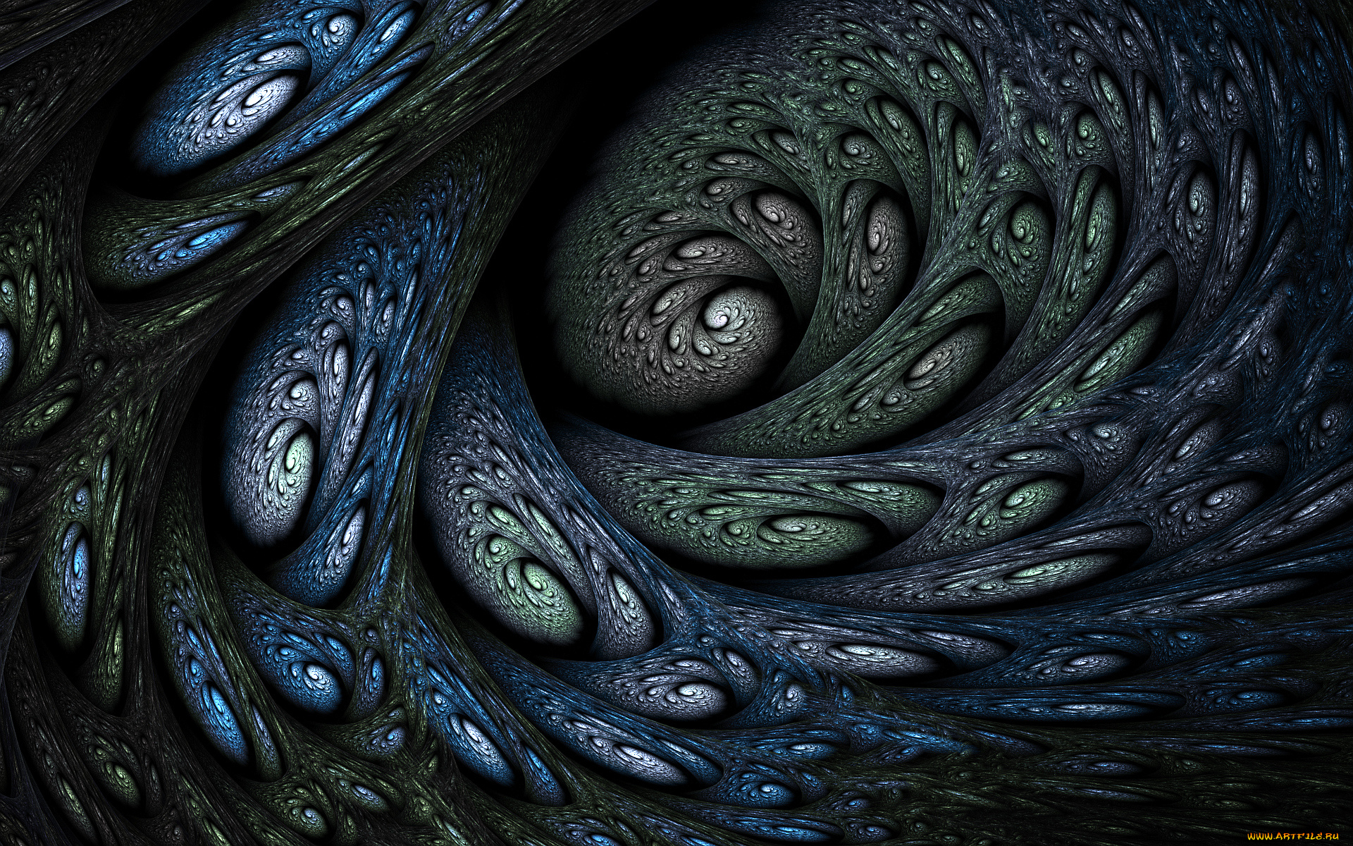3д, графика, фракталы, , fractal, фон, цвета, узор