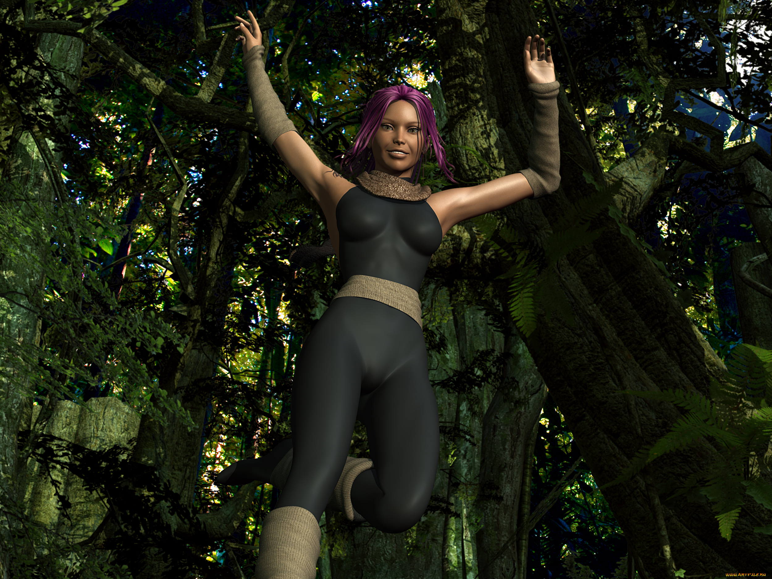 3д, графика, люди, , people, фон, взгляд, девушка