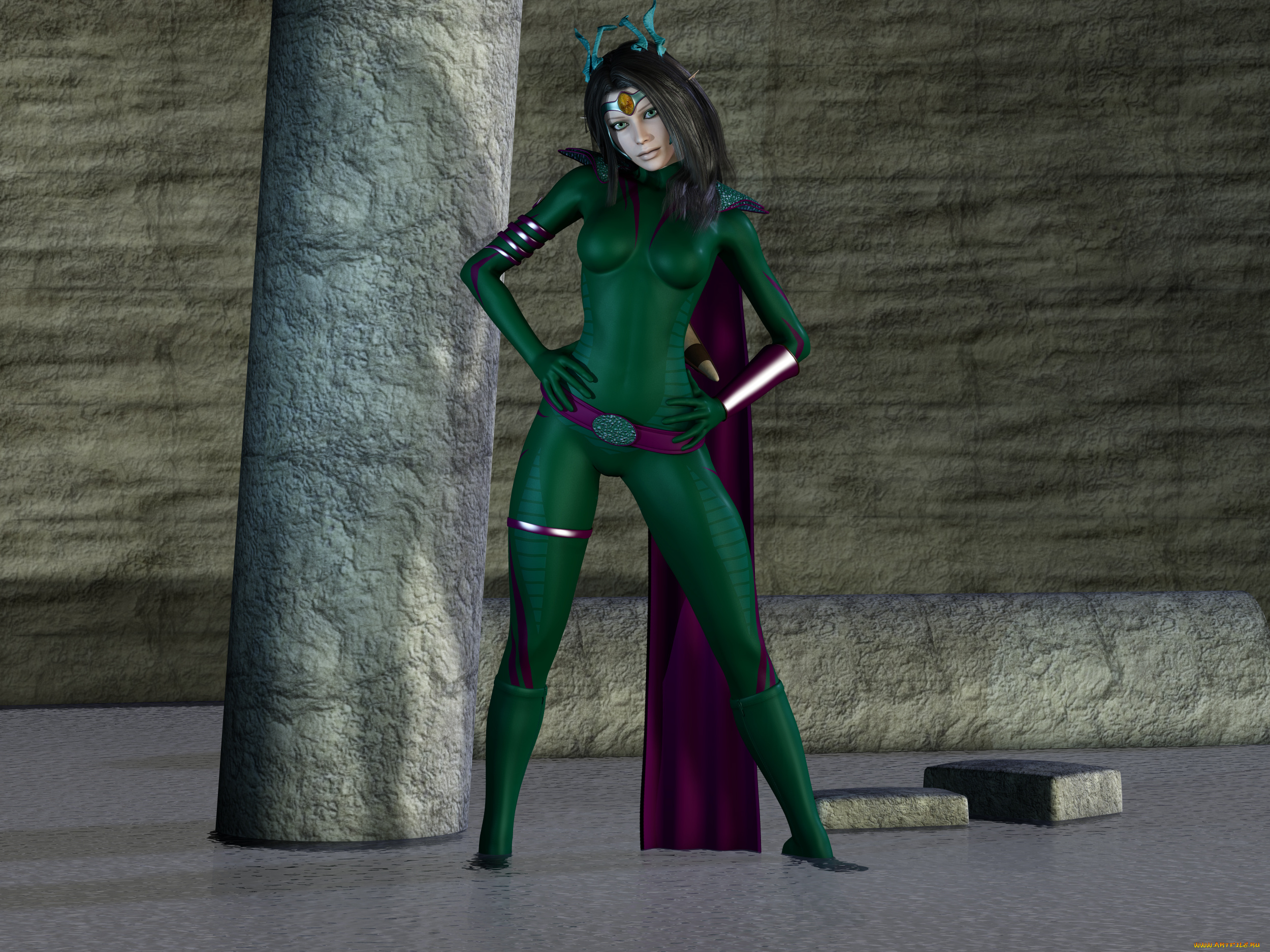 3д, графика, люди, , people, взгляд, фон, девушка