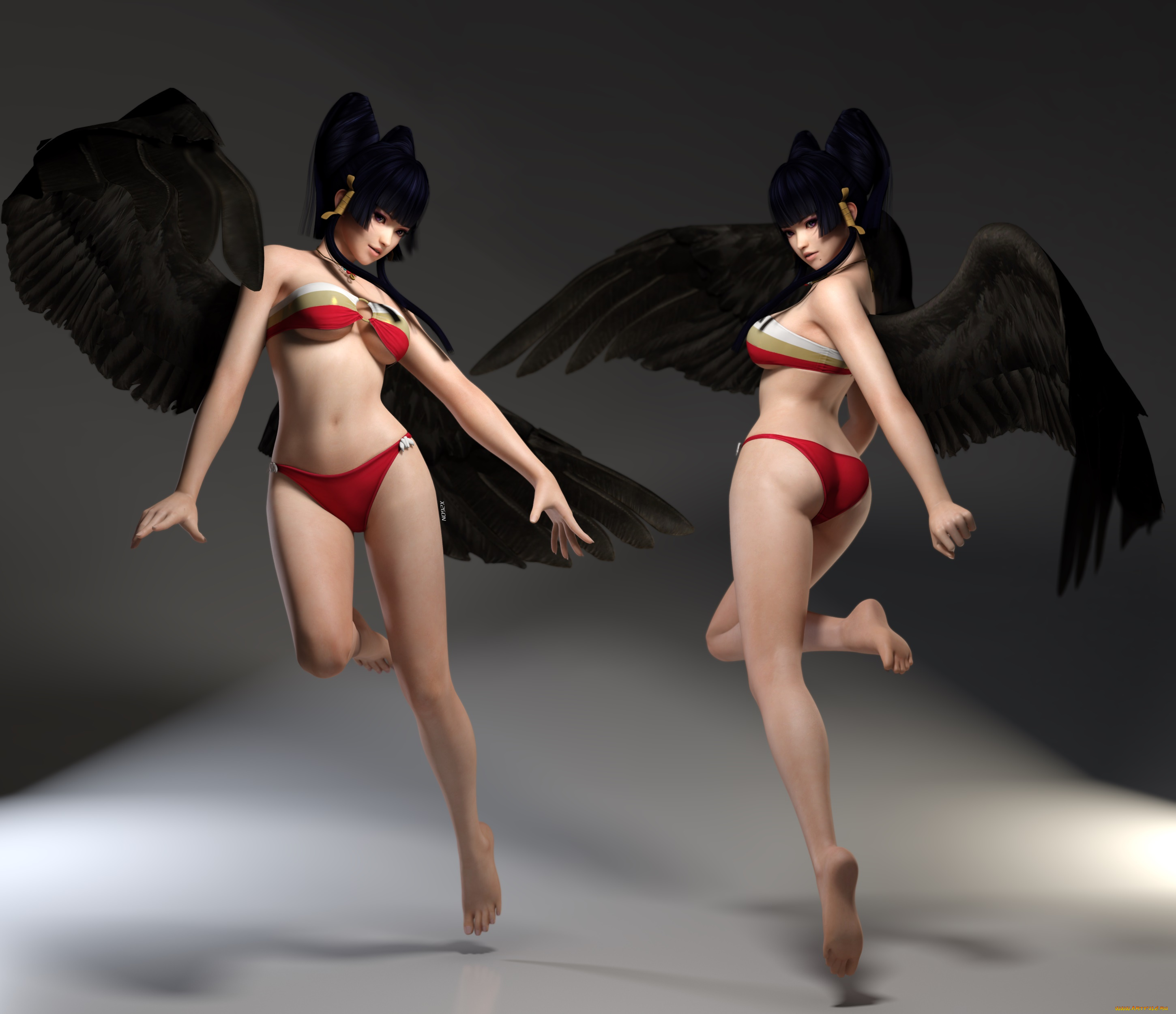 3д, графика, ангел, , angel, фон, взгляд, ангелы, девушки