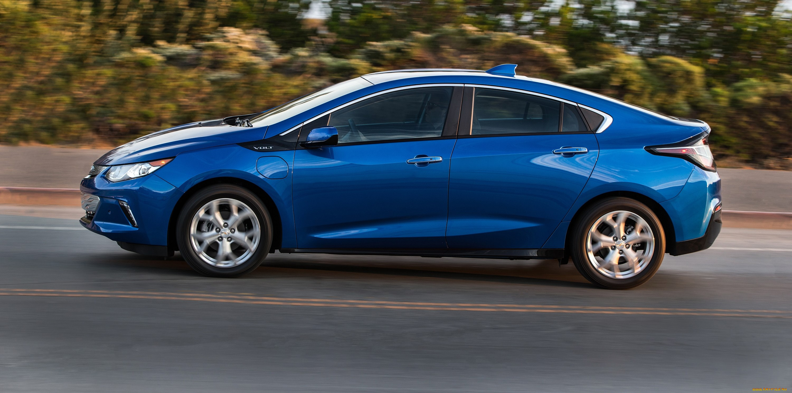 автомобили, chevrolet, 2016, г, volt, синий