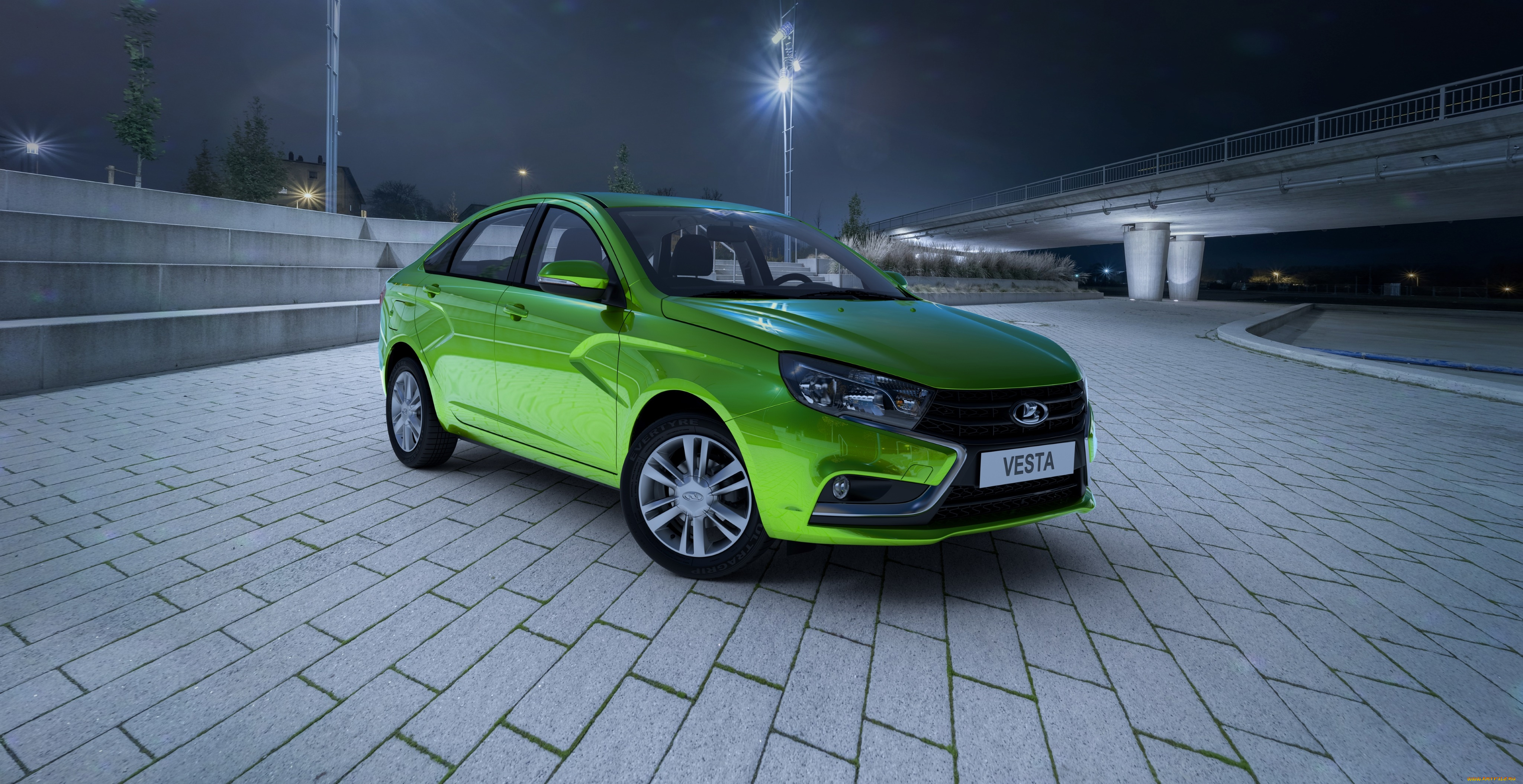 автомобили, ваз, lada, vesta, gfl, 2015г