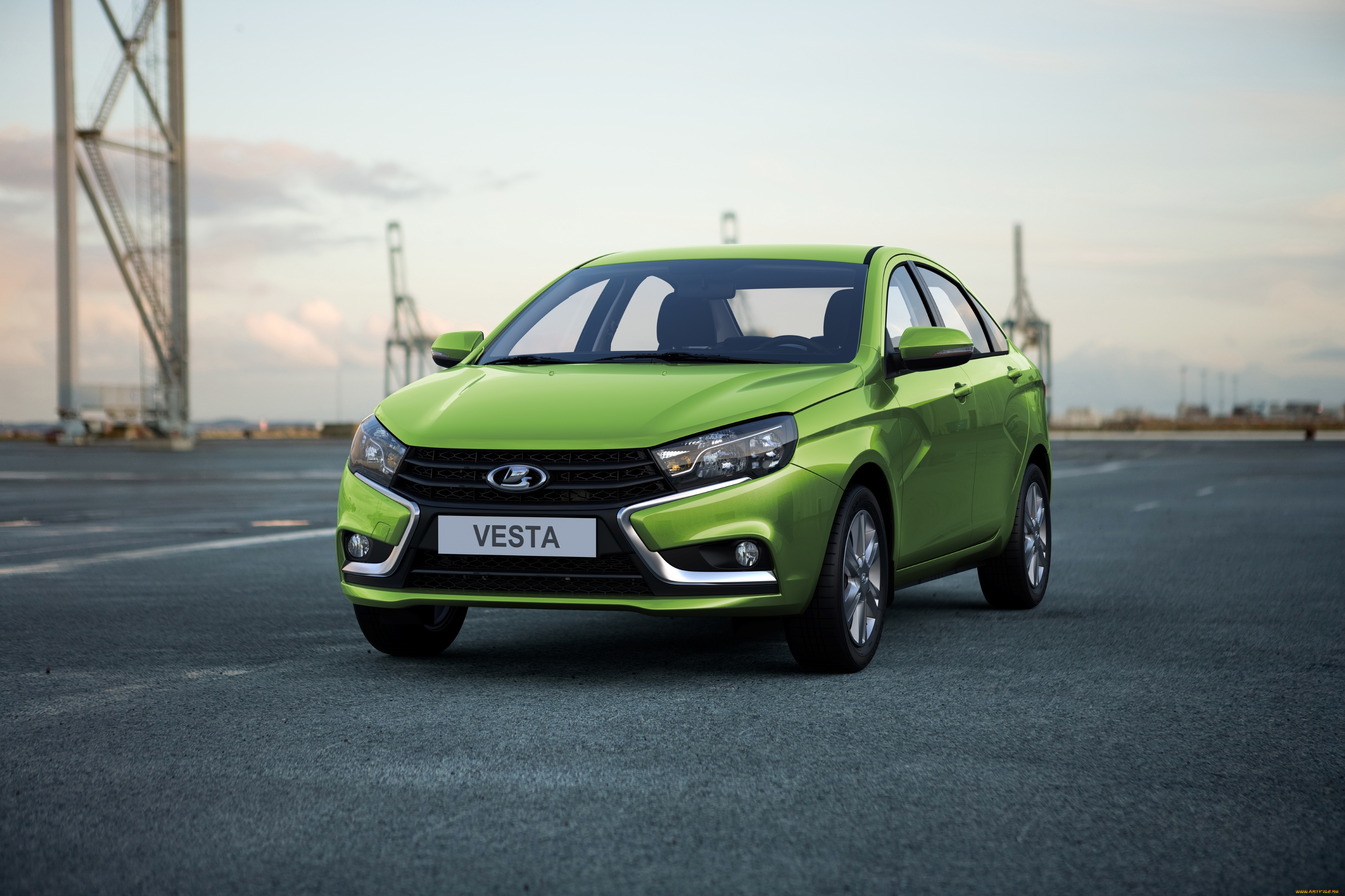 автомобили, ваз, lada, vesta, gfl, 2015г