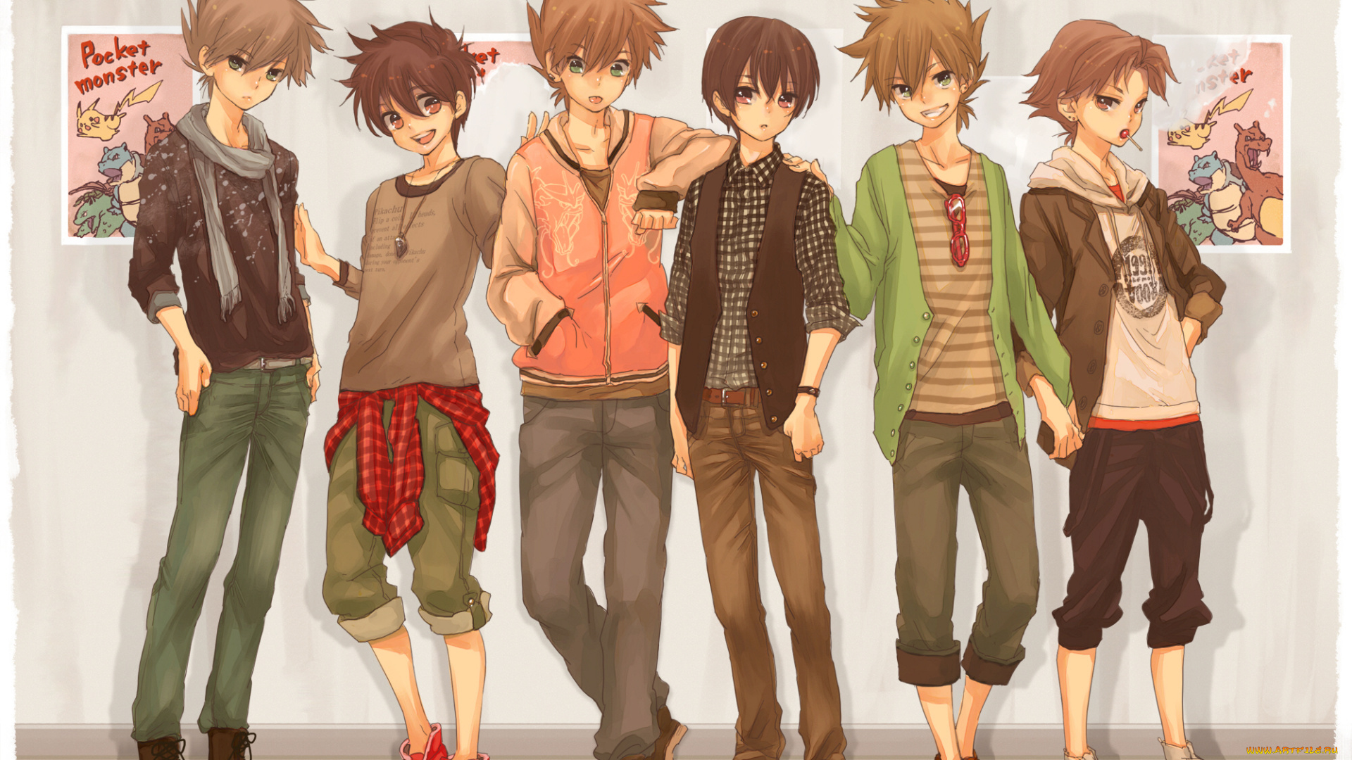 аниме, pokemon, покемон