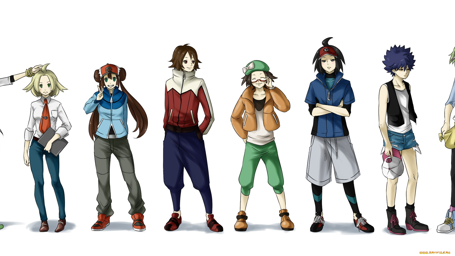 аниме, pokemon, покемон