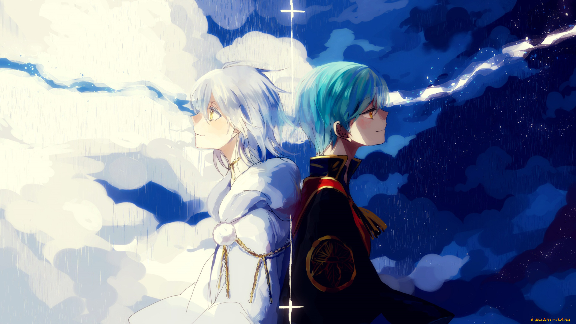 аниме, touken, ranbu, танец, мечей