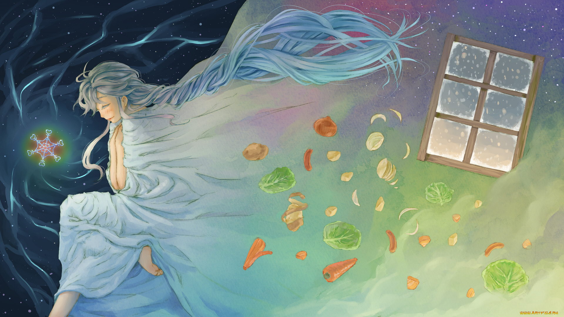 аниме, utau, девушка