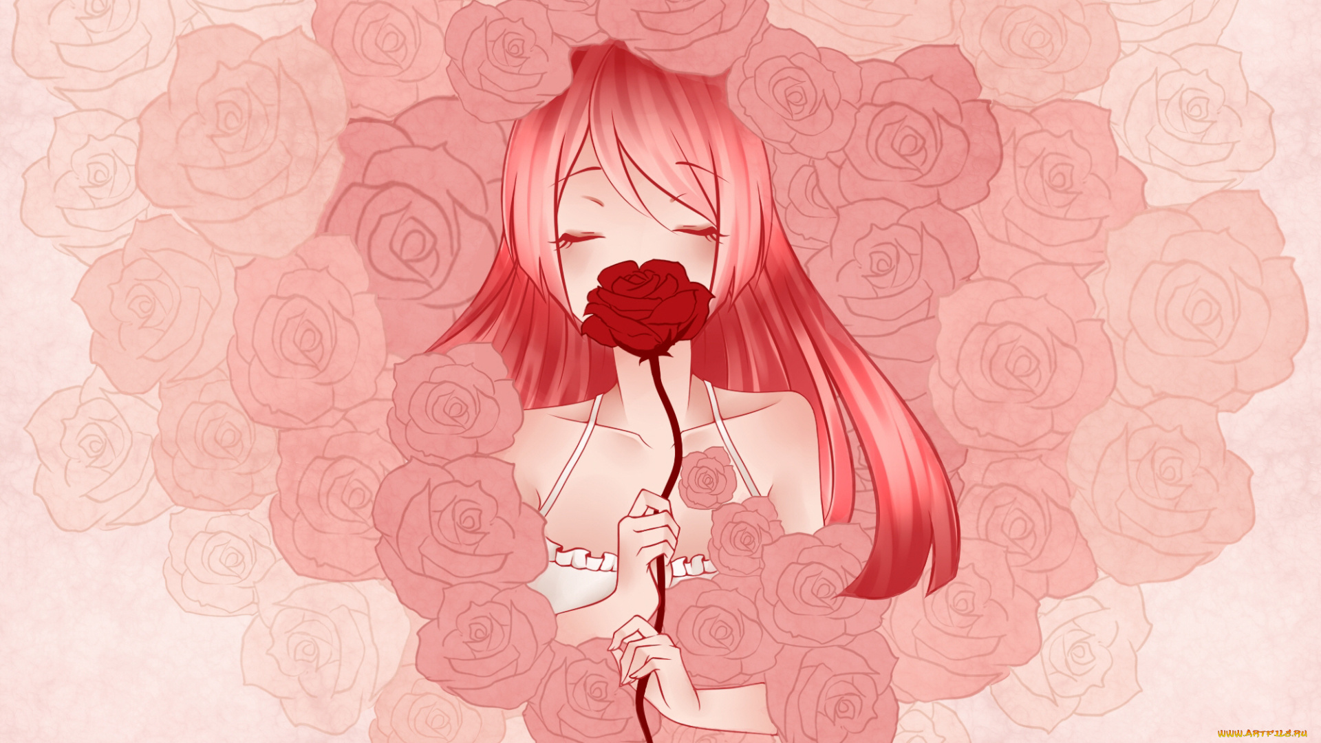 аниме, utau, девушка