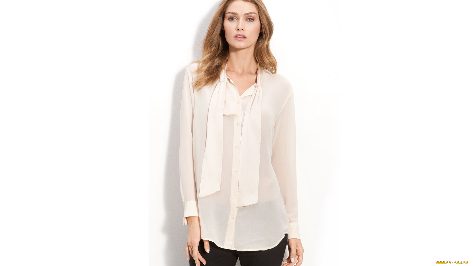 девушки, sarah, mutch, блузка, блондинка, модель