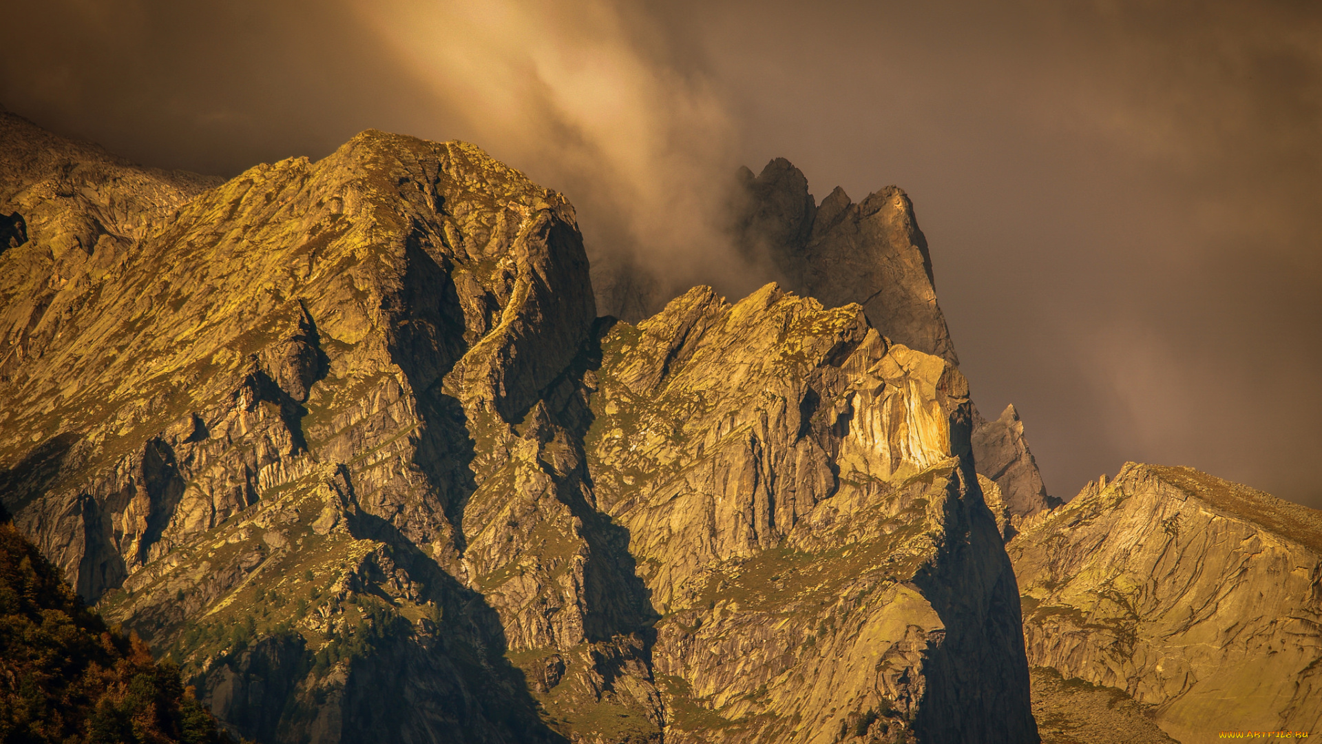 природа, горы, простор