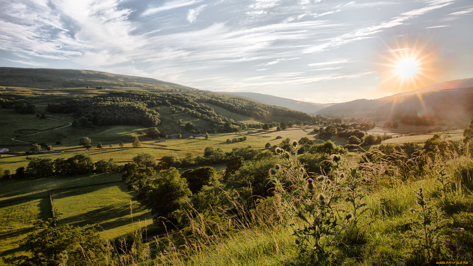 природа, пейзажи, простор
