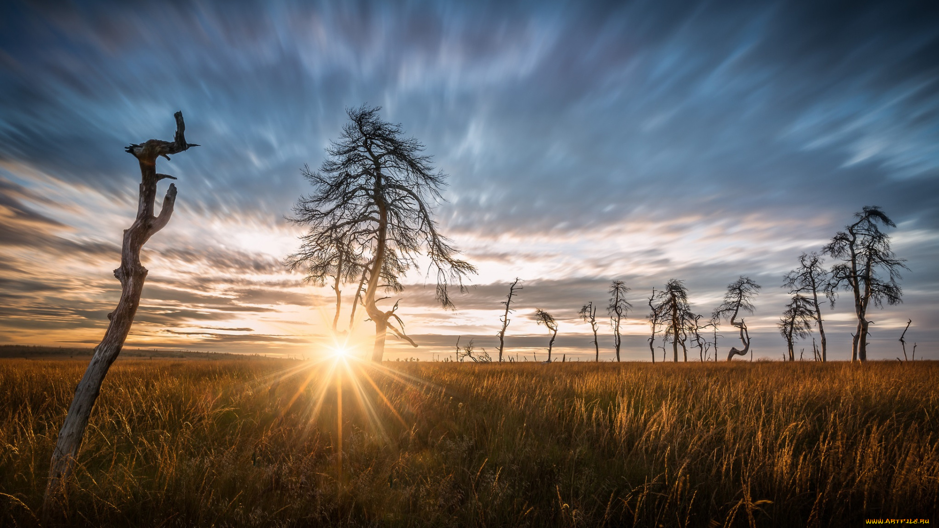 природа, восходы, закаты, простор