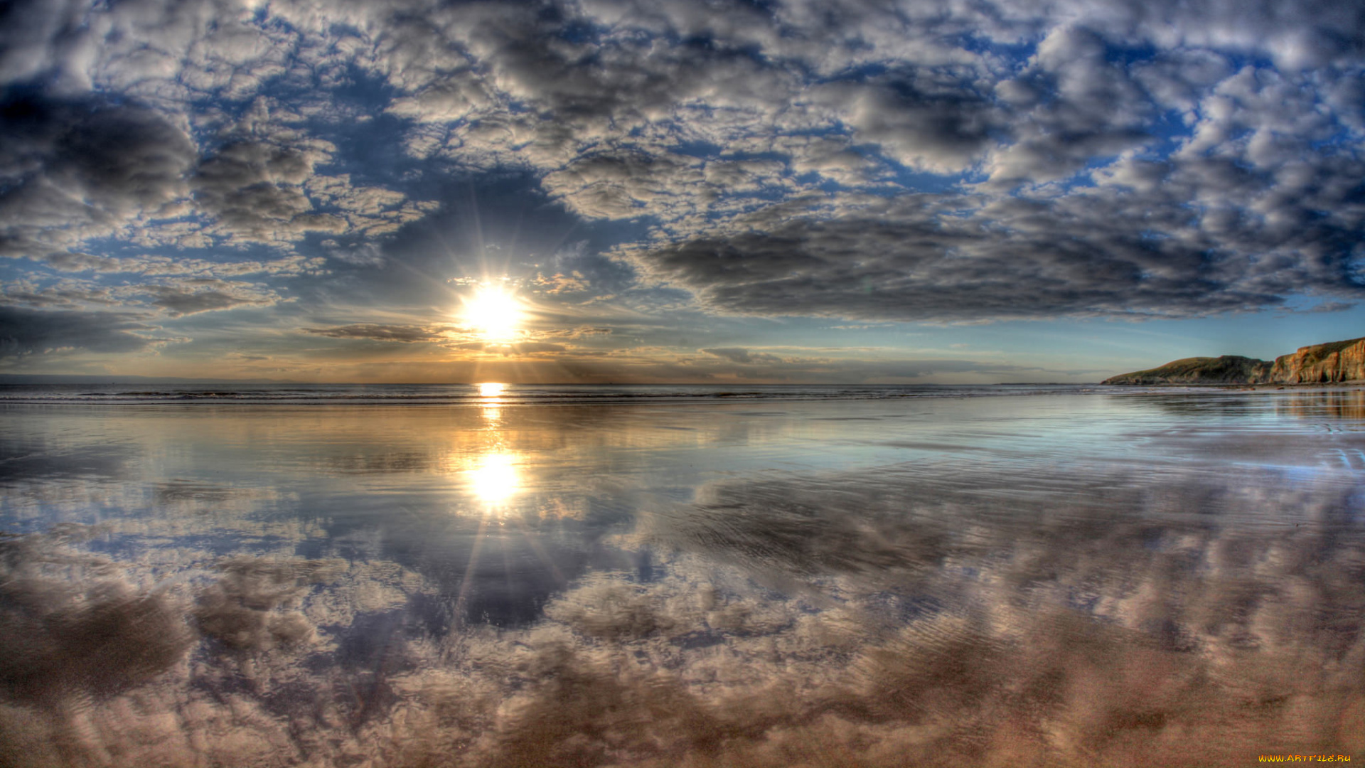 природа, восходы, закаты, простор