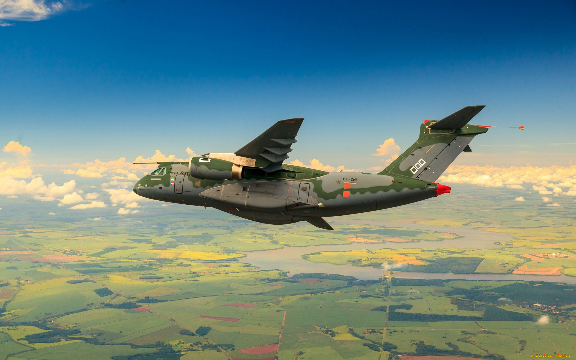 авиация, военно-транспортные, самолёты, fab, kc-390, forсa, аerea, brasileira, brazilian, air, force, embraer, military, aircraft