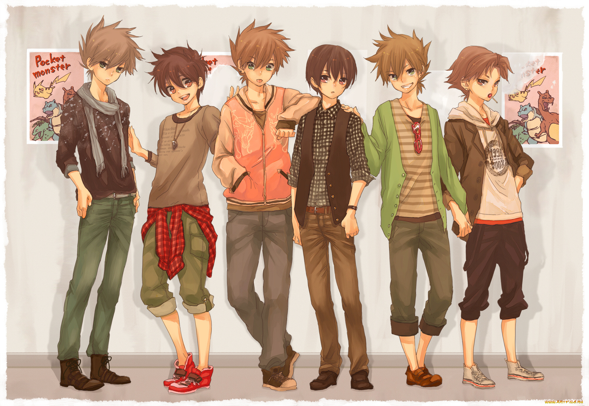 аниме, pokemon, покемон