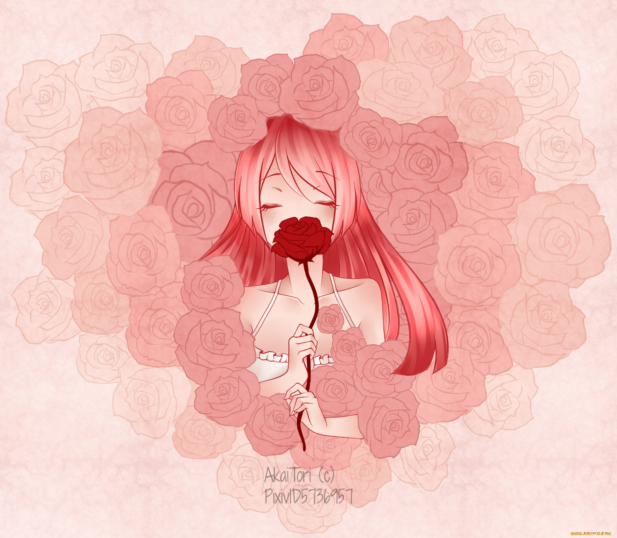 аниме, utau, девушка