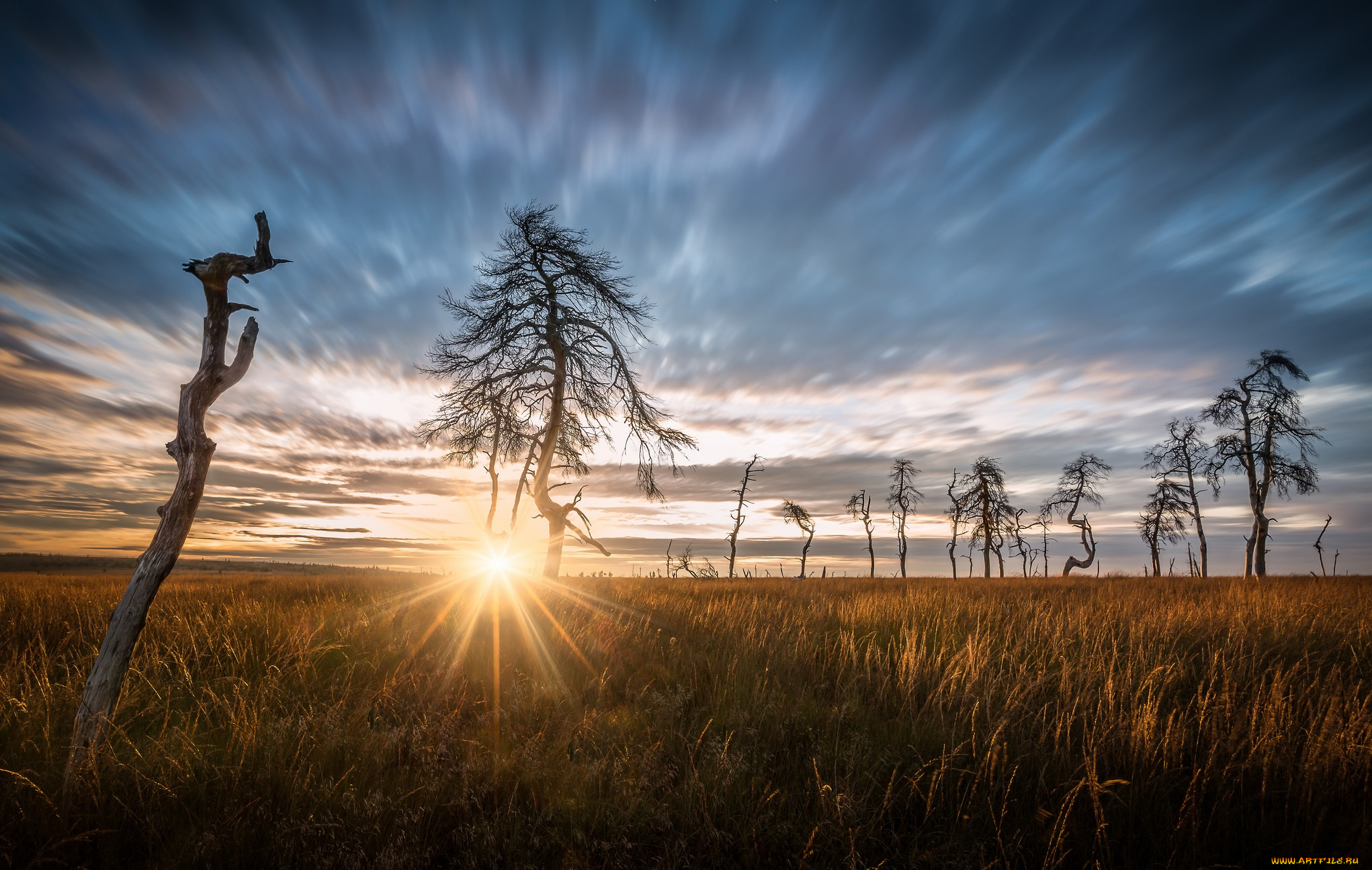 природа, восходы, закаты, простор