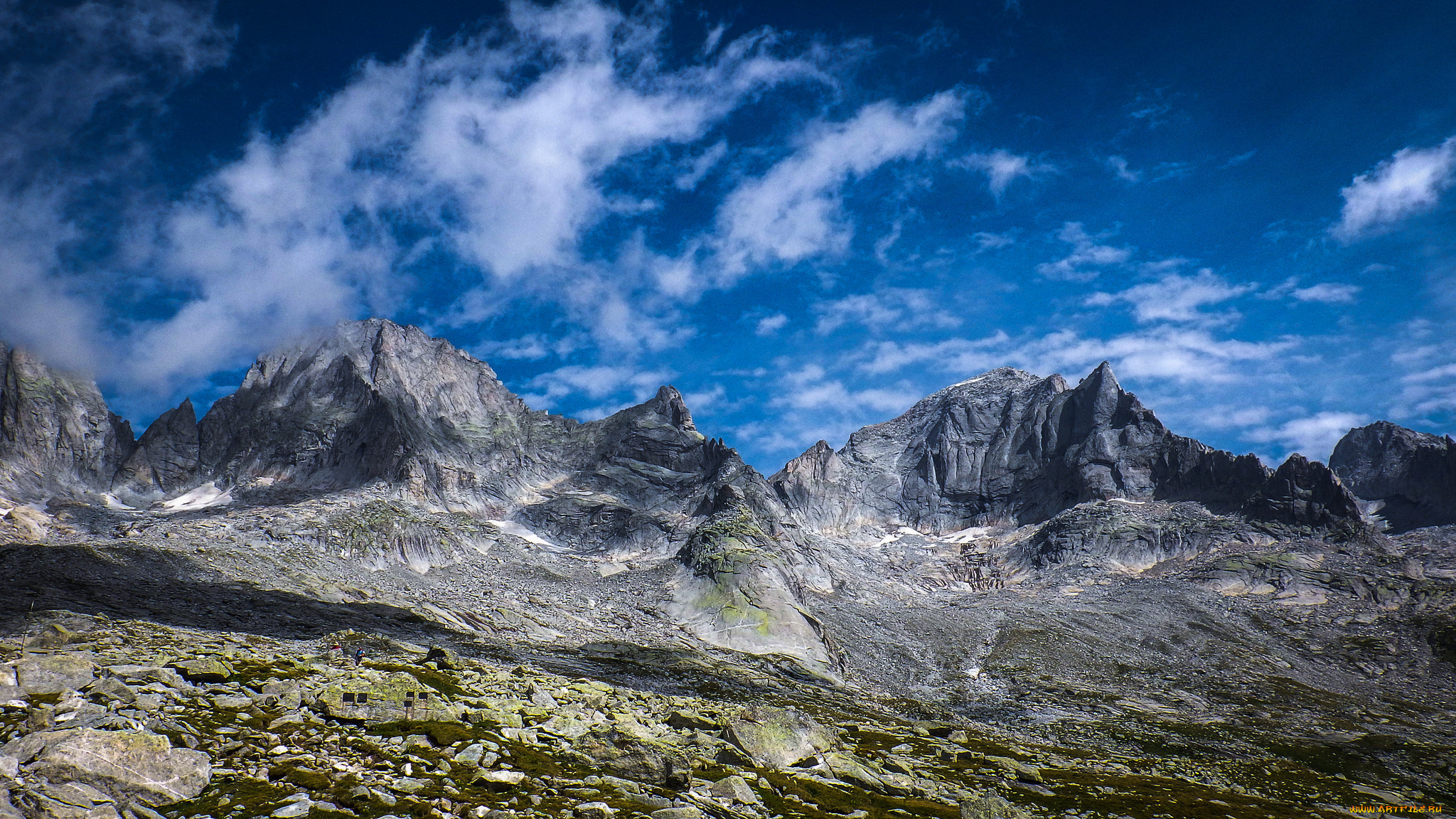 природа, горы, простор