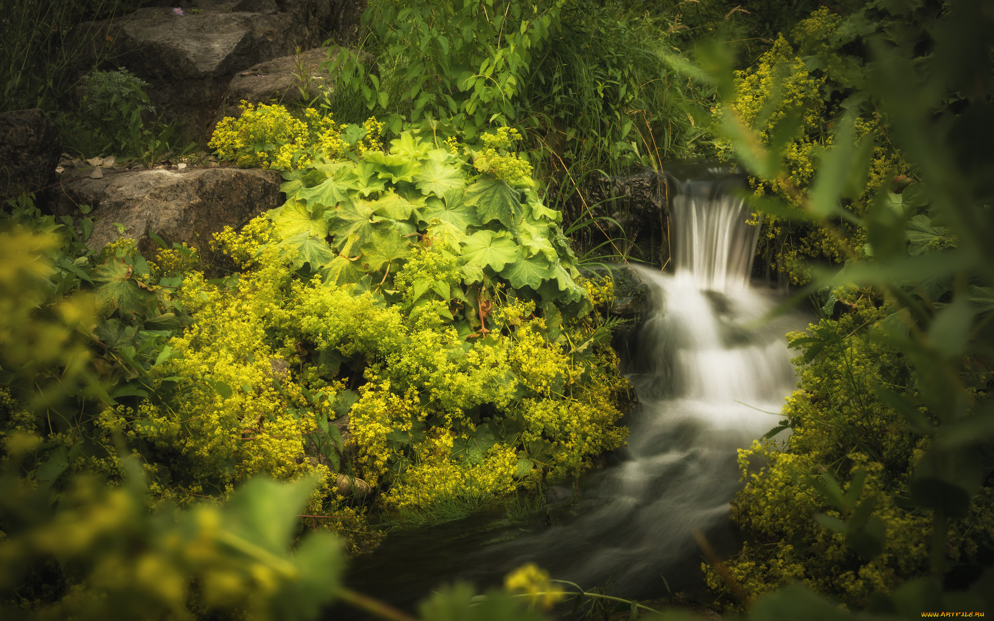 природа, водопады, простор