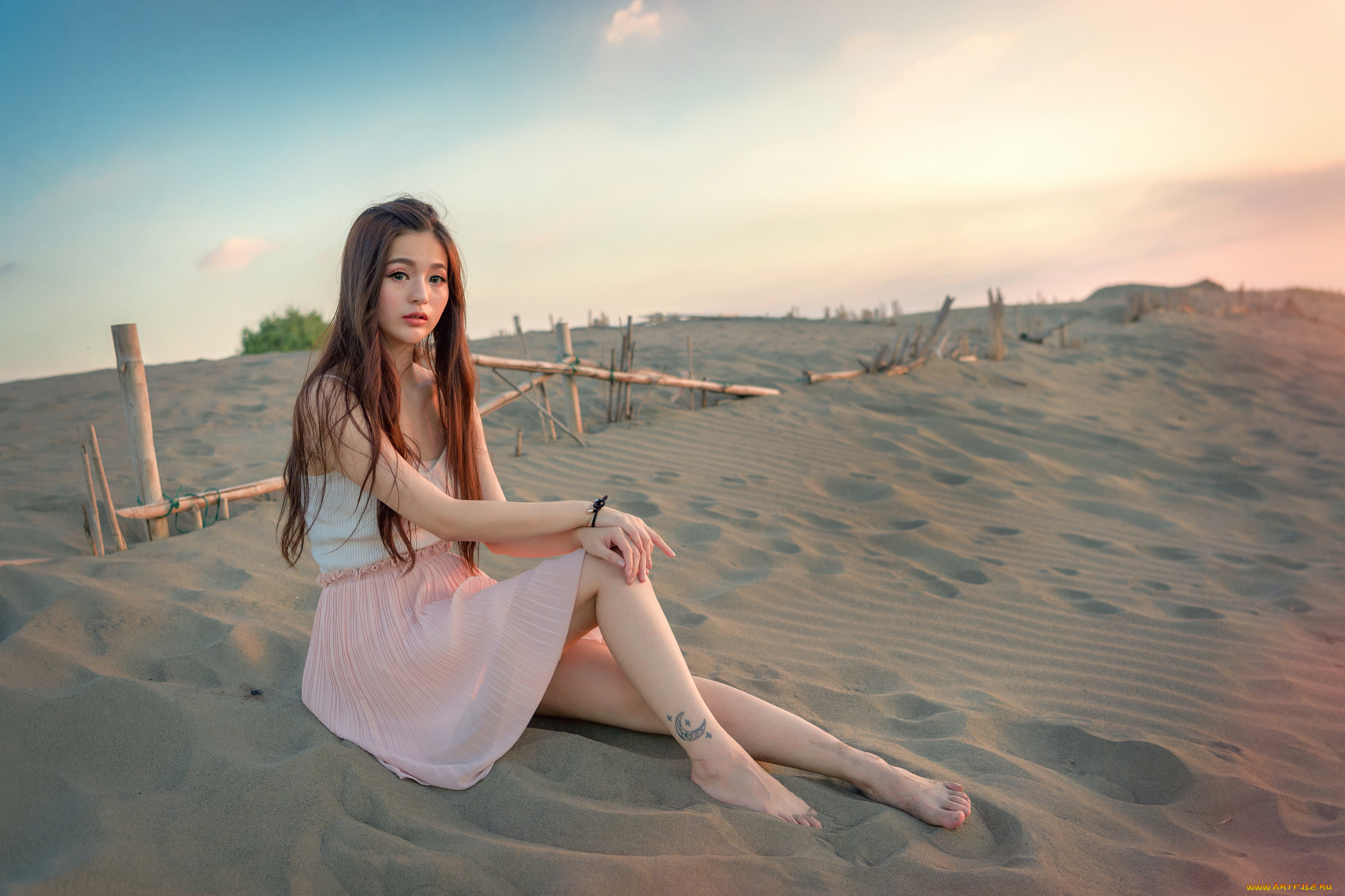 девушки, -unsort, , азиатки, фон, взгляд, девушка