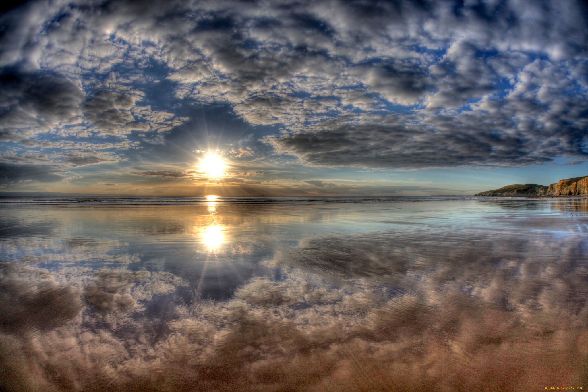 природа, восходы, закаты, простор