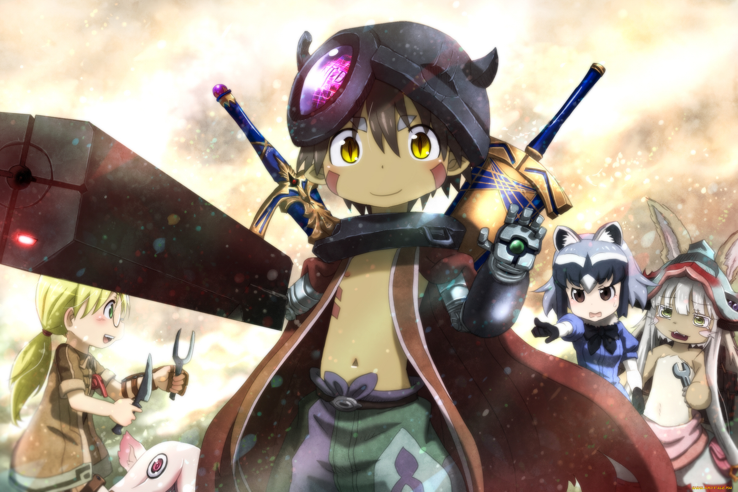 аниме, made, in, abyss, малыши