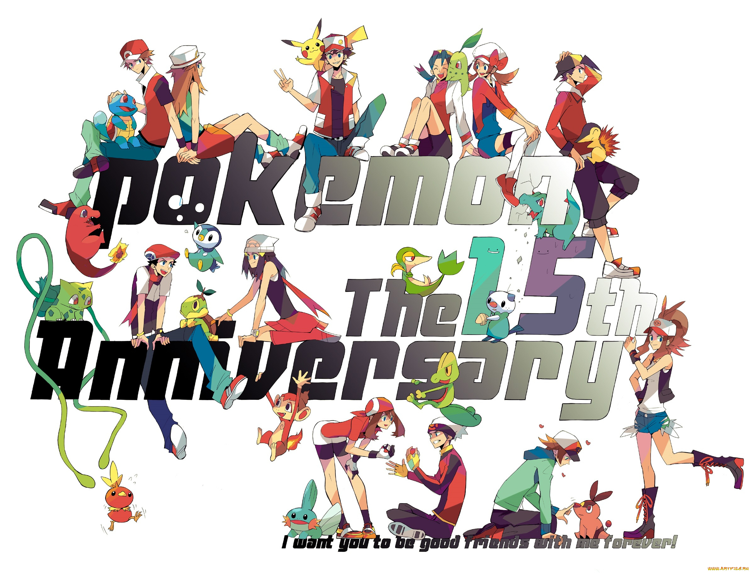 аниме, pokemon, покемон