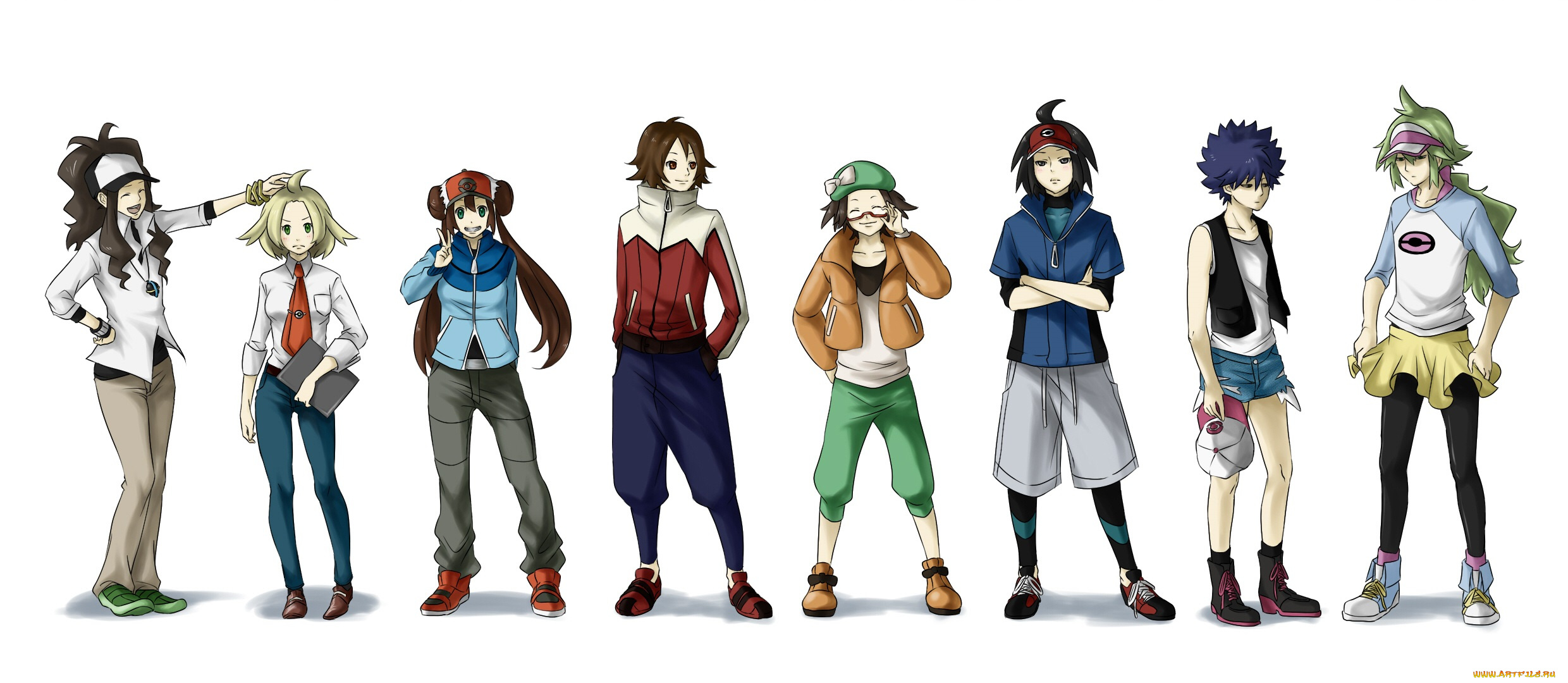 аниме, pokemon, покемон