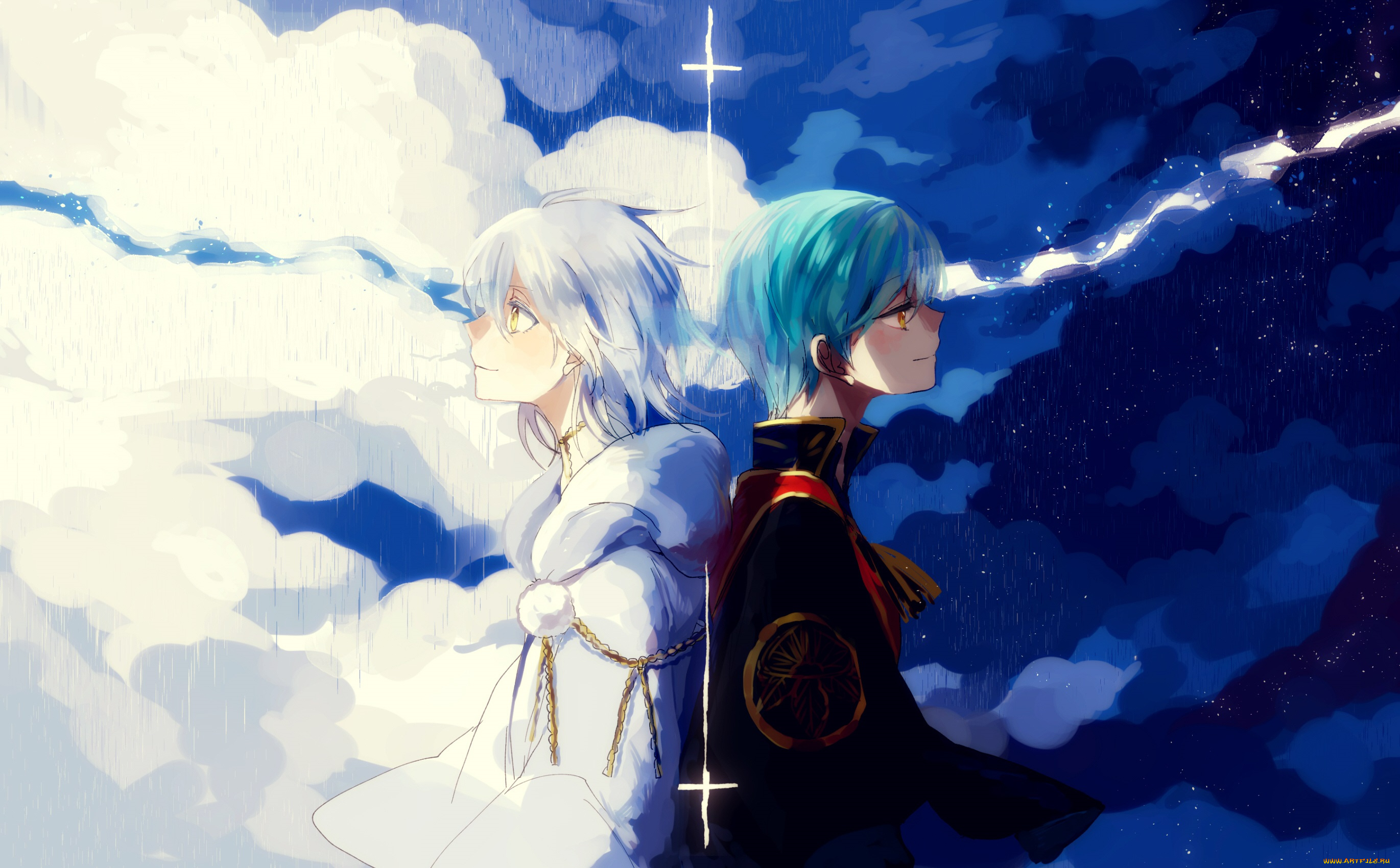 аниме, touken, ranbu, танец, мечей