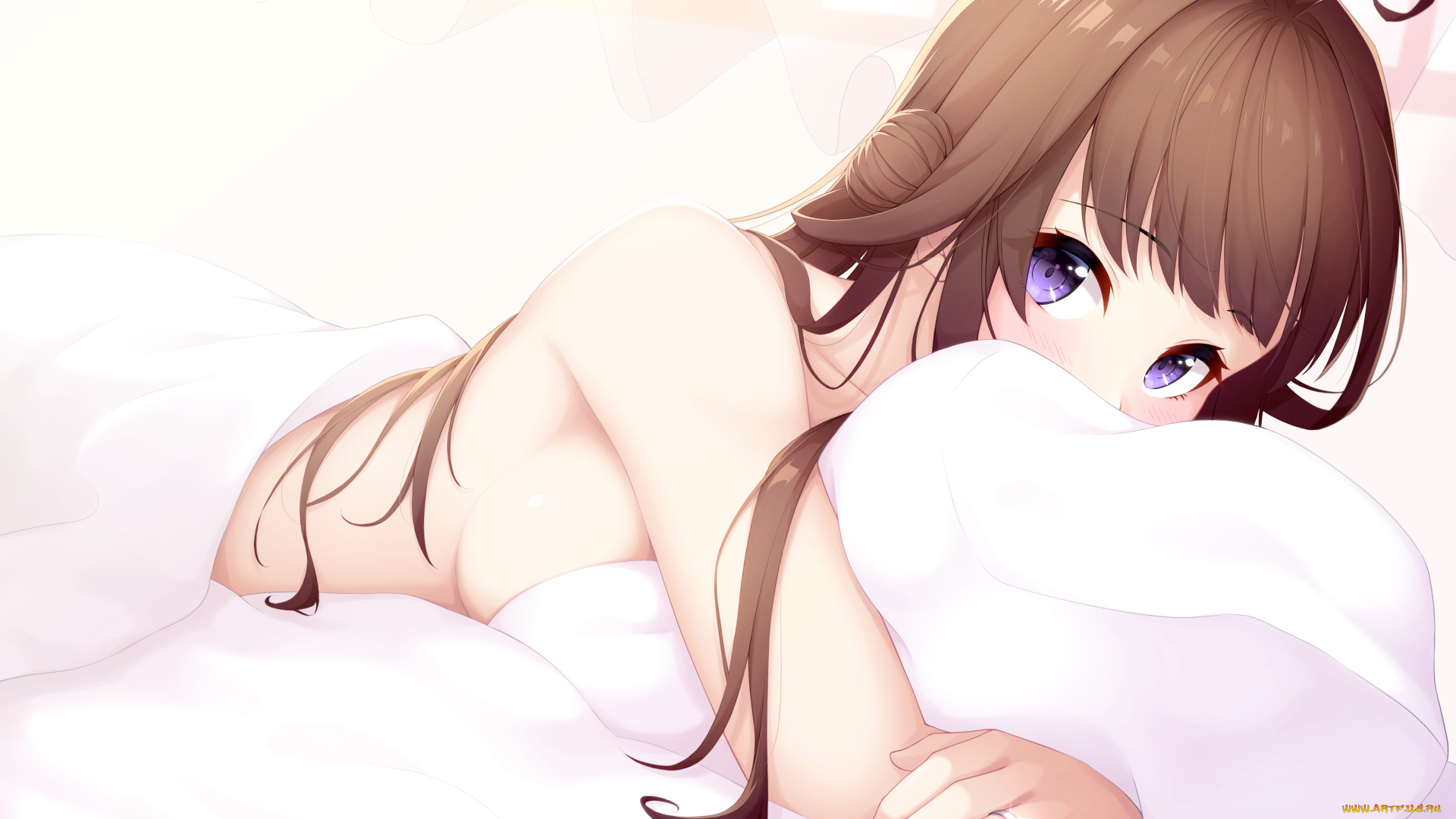 аниме, kantai, collection, фон, взгляд, девушка