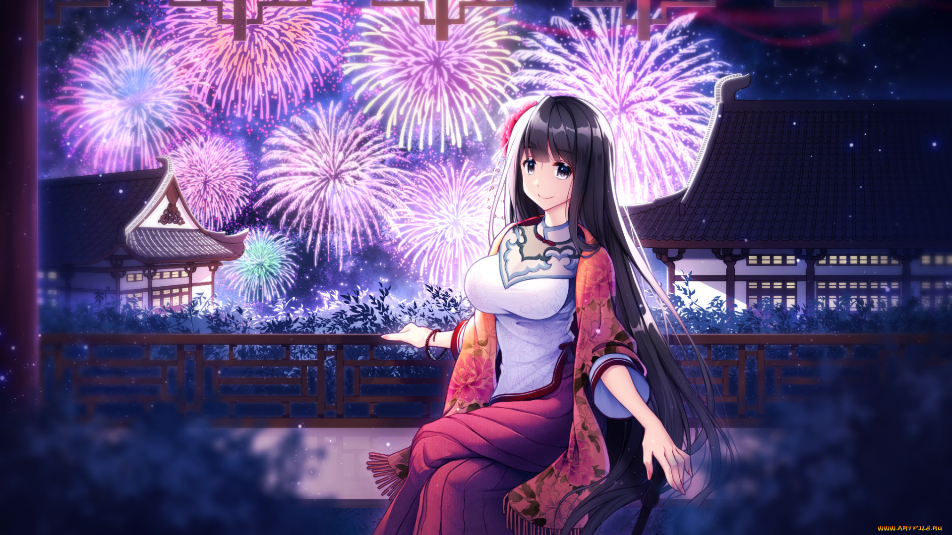 аниме, unknown, , другое, , девушка