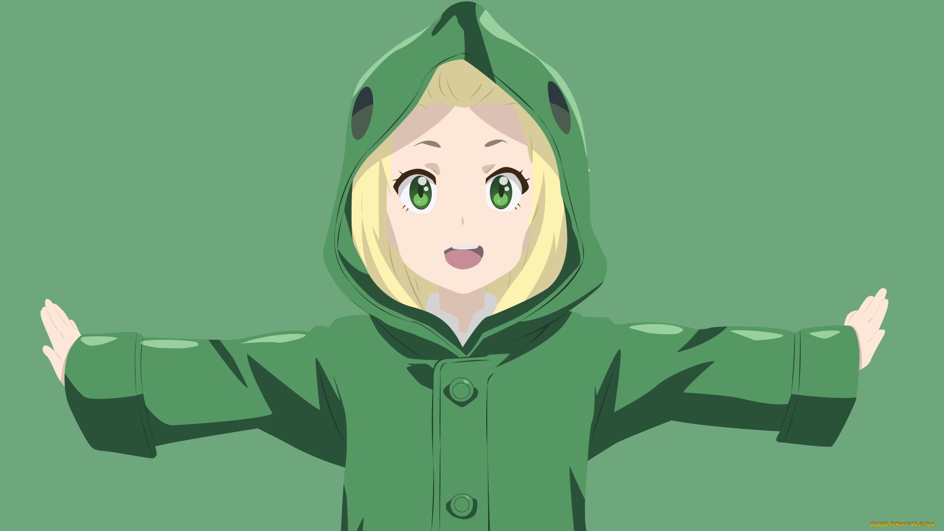 аниме, unknown, , другое, , взгляд, фон, девушка