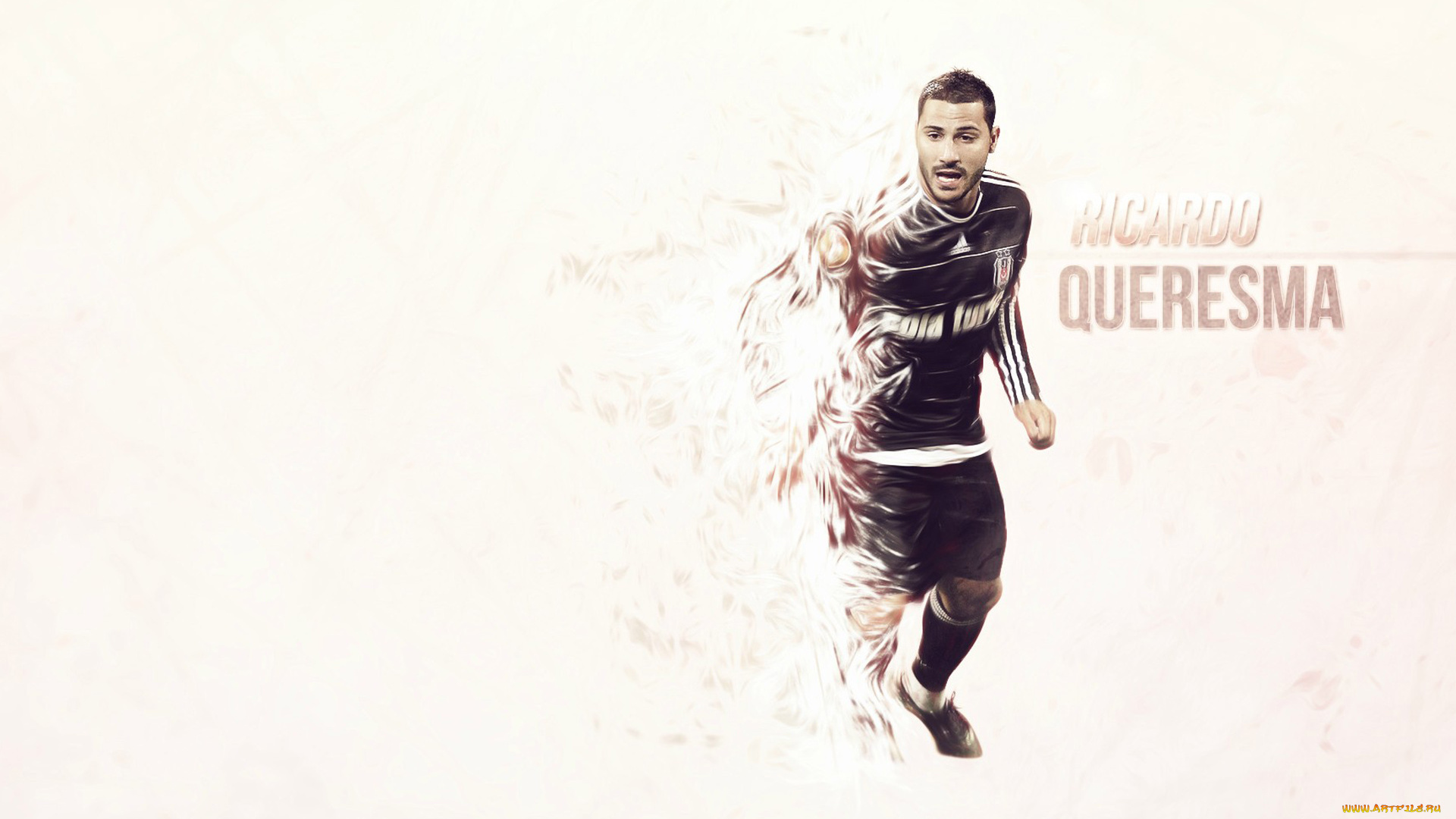 ricardo, quaresma, спорт, 3d, рисованные, besiktas, fc, фан-арт, турецкая, суперлига, футбол, португальский, футболист, quaresma