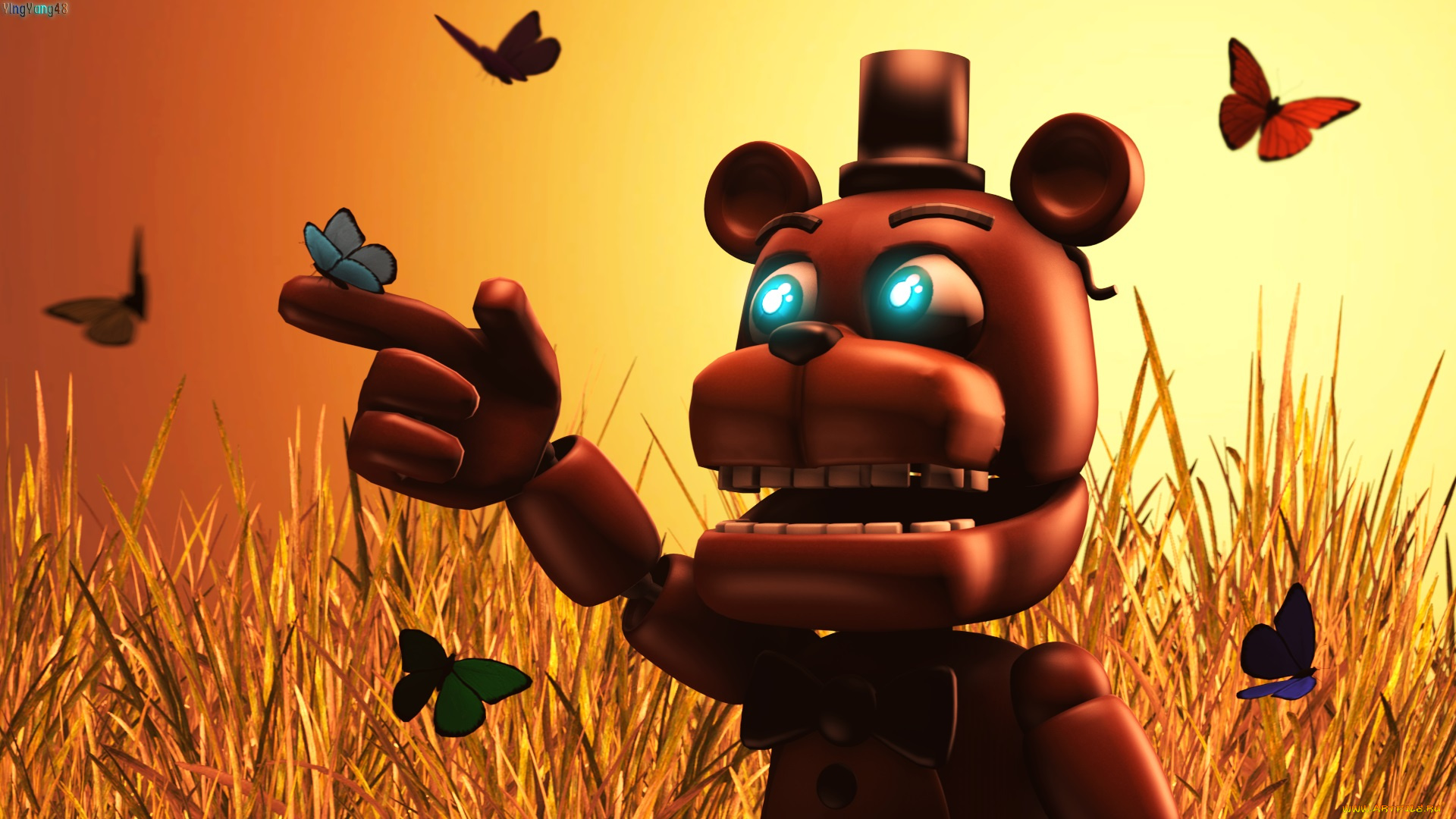 видео, игры, five, nights, at, freddy`s, five, nights, at, freddy's