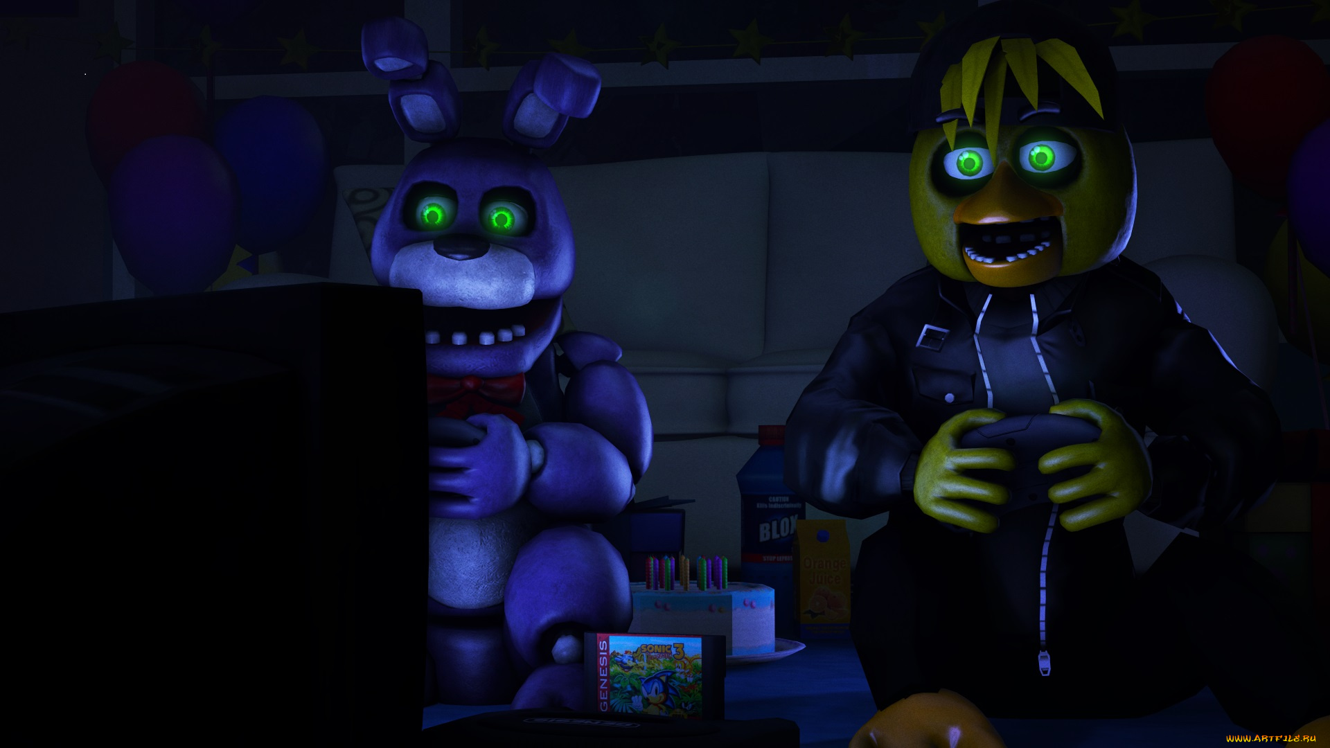 видео, игры, five, nights, at, freddy`s, five, nights, at, freddy's