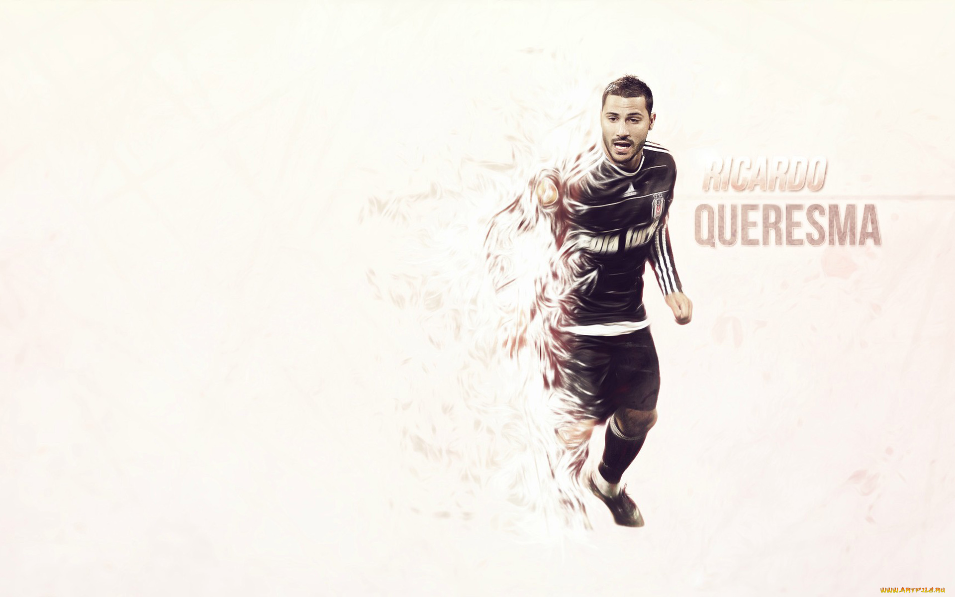 ricardo, quaresma, спорт, 3d, рисованные, besiktas, fc, фан-арт, турецкая, суперлига, футбол, португальский, футболист, quaresma