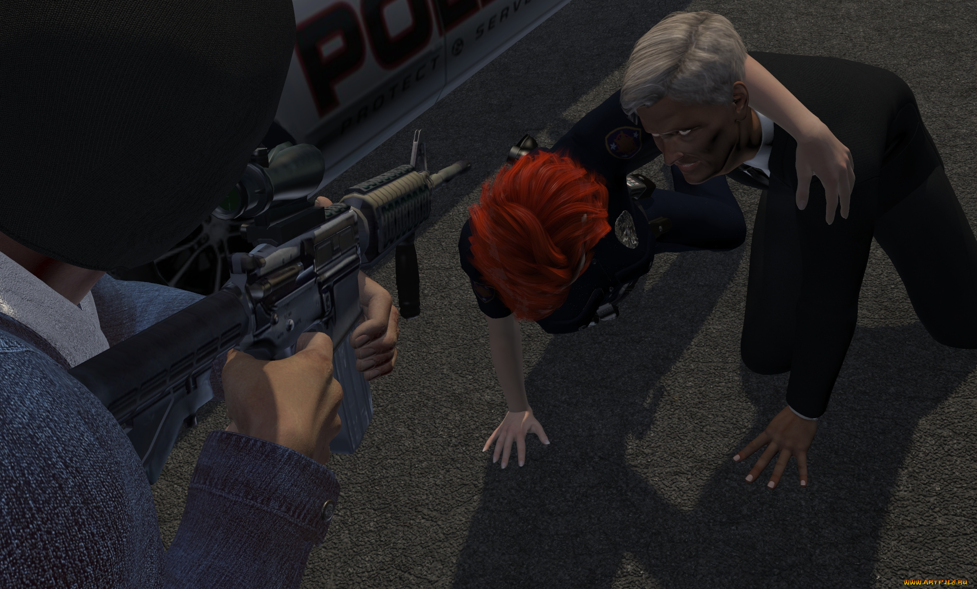 3д, графика, фантазия, , fantasy, фон, взгляд, девушка