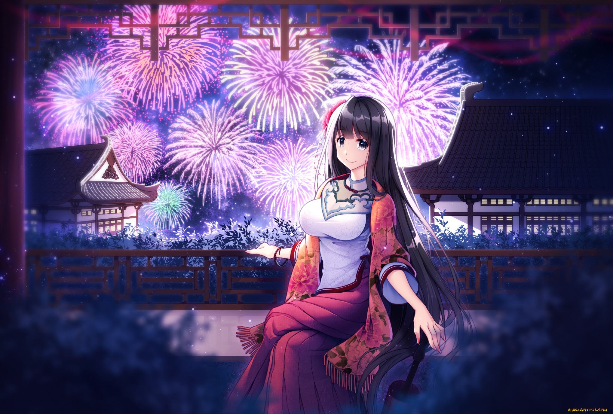 аниме, unknown, , другое, , девушка